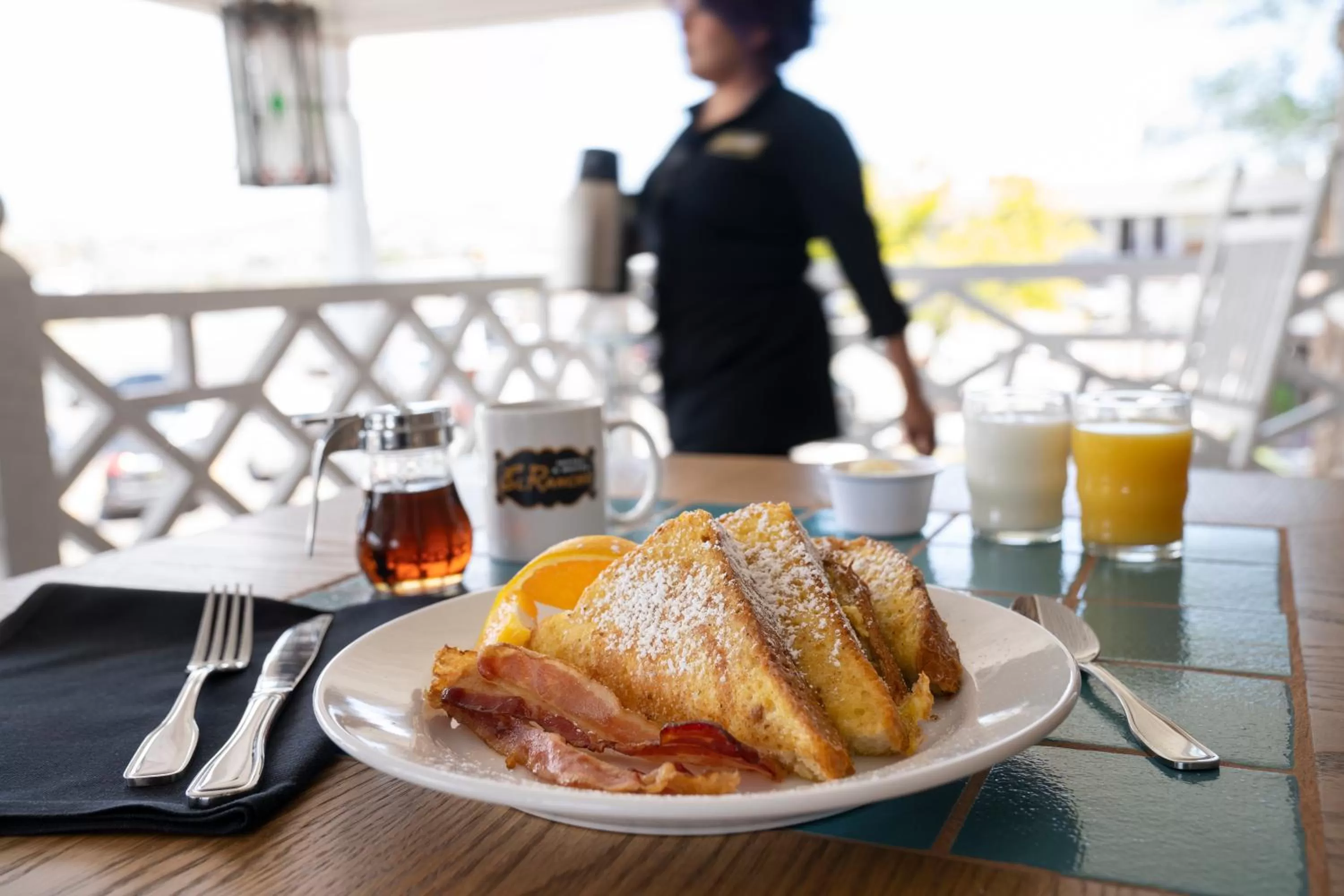 Breakfast in Hotel El Rancho