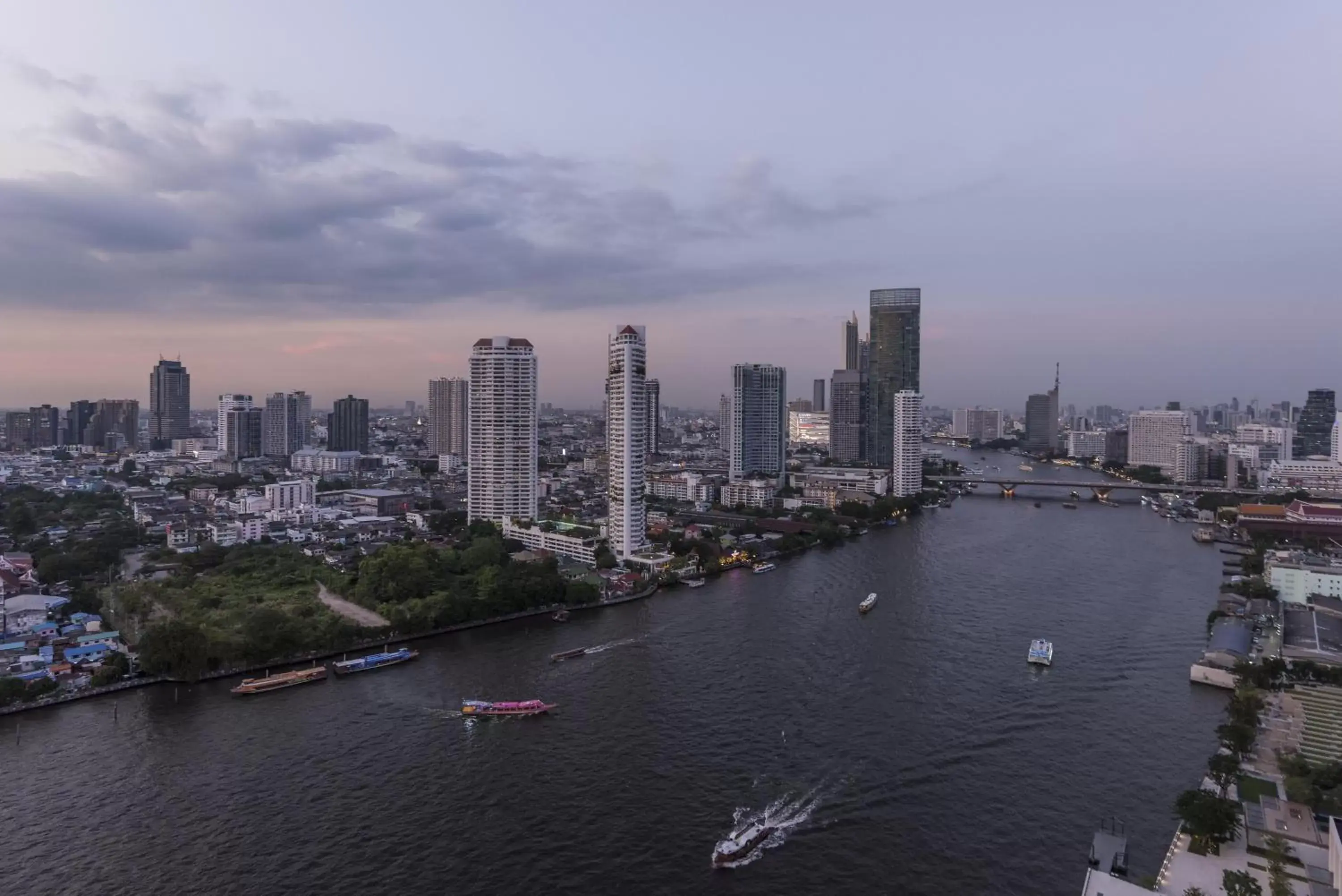 River view in Chatrium Hotel Riverside Bangkok