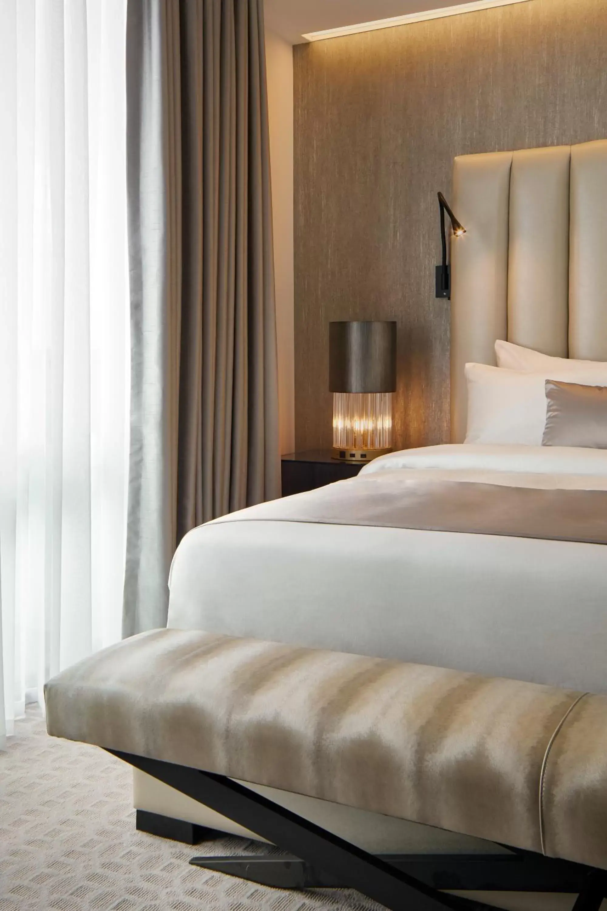 Bed in The Kindler Hotel Bed in The Kindler Hotel