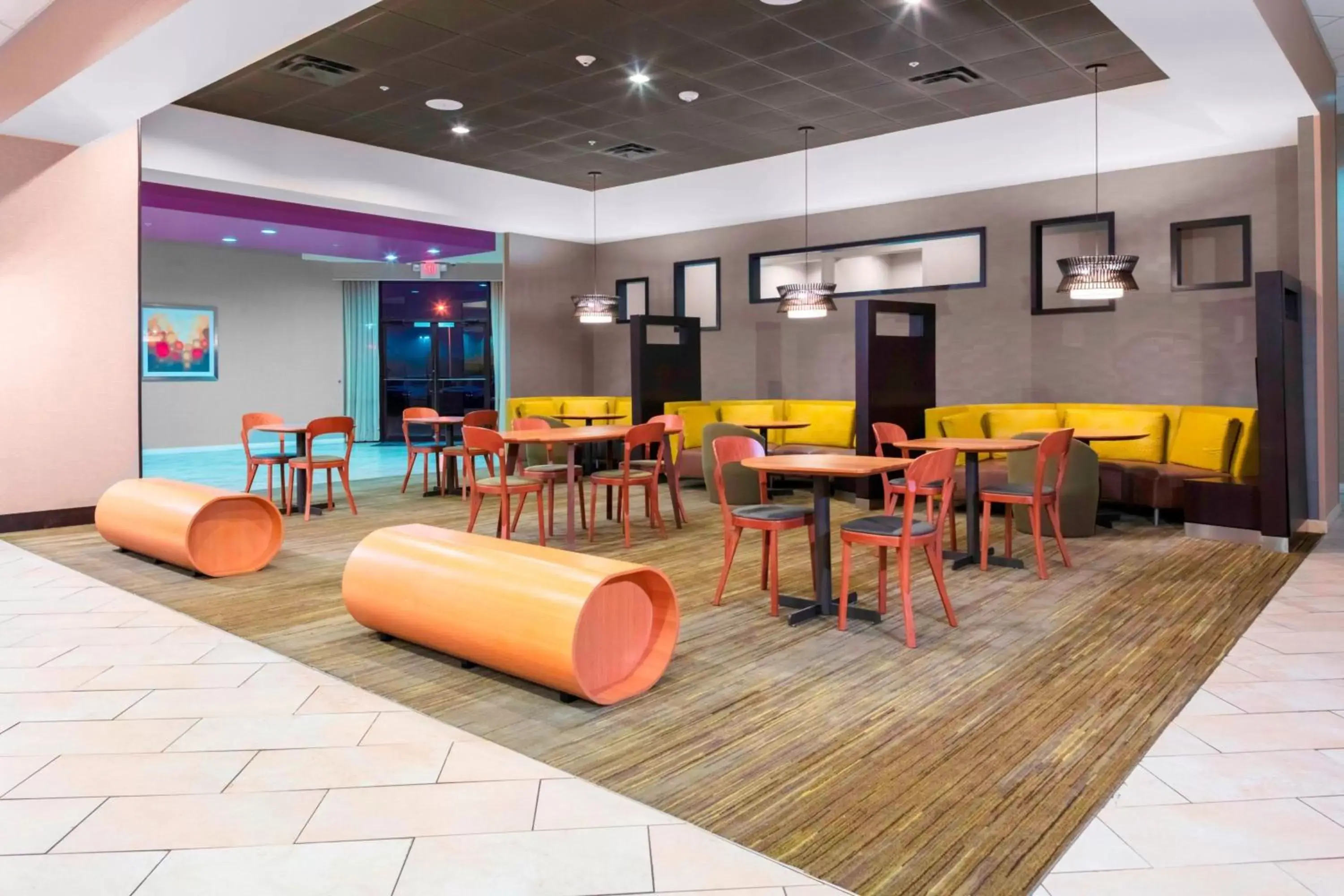 Restaurant/places to eat, Lounge/Bar in Courtyard by Marriott Killeen