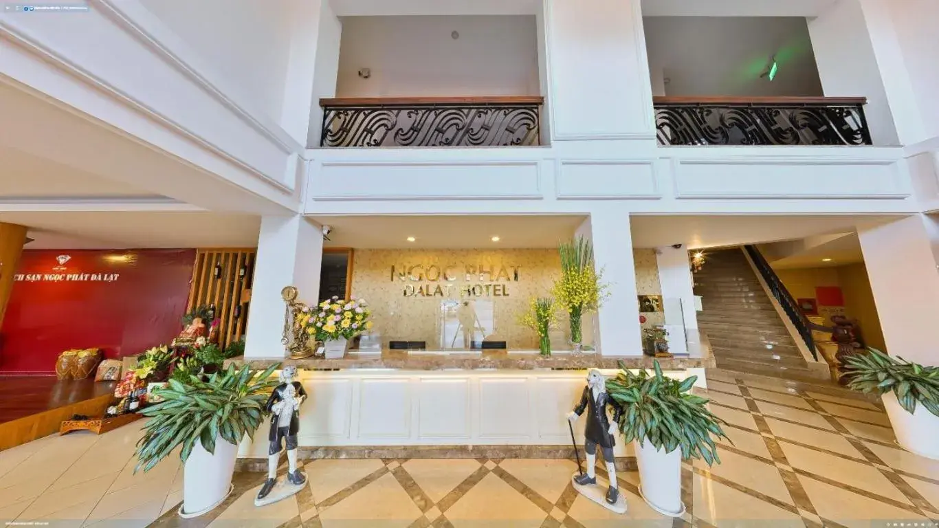 Lobby or reception in Ngoc Phat Dalat Hotel