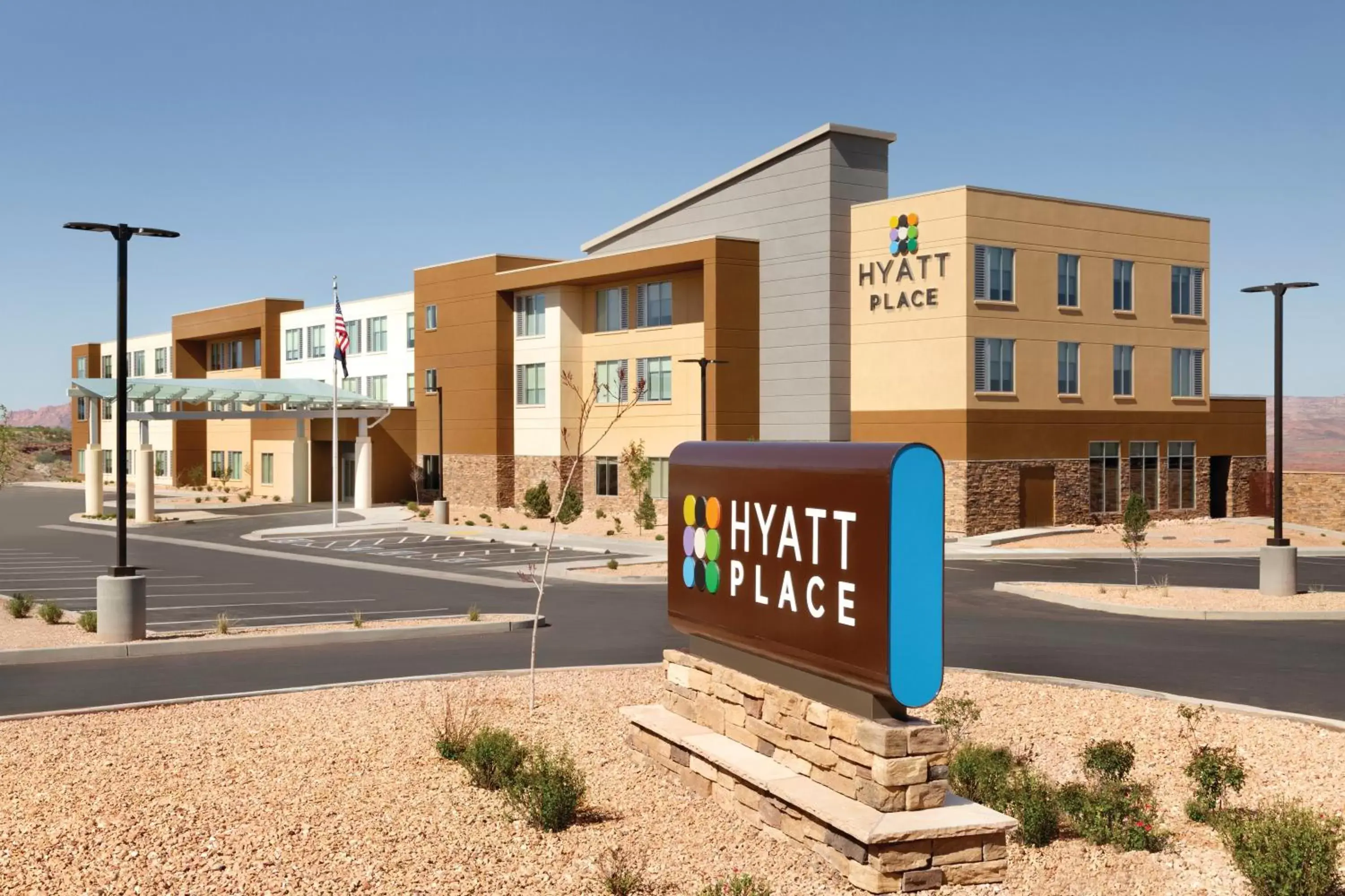 Property building in Hyatt Place Page Lake Powell Property building in Hyatt Place Page Lake Powell