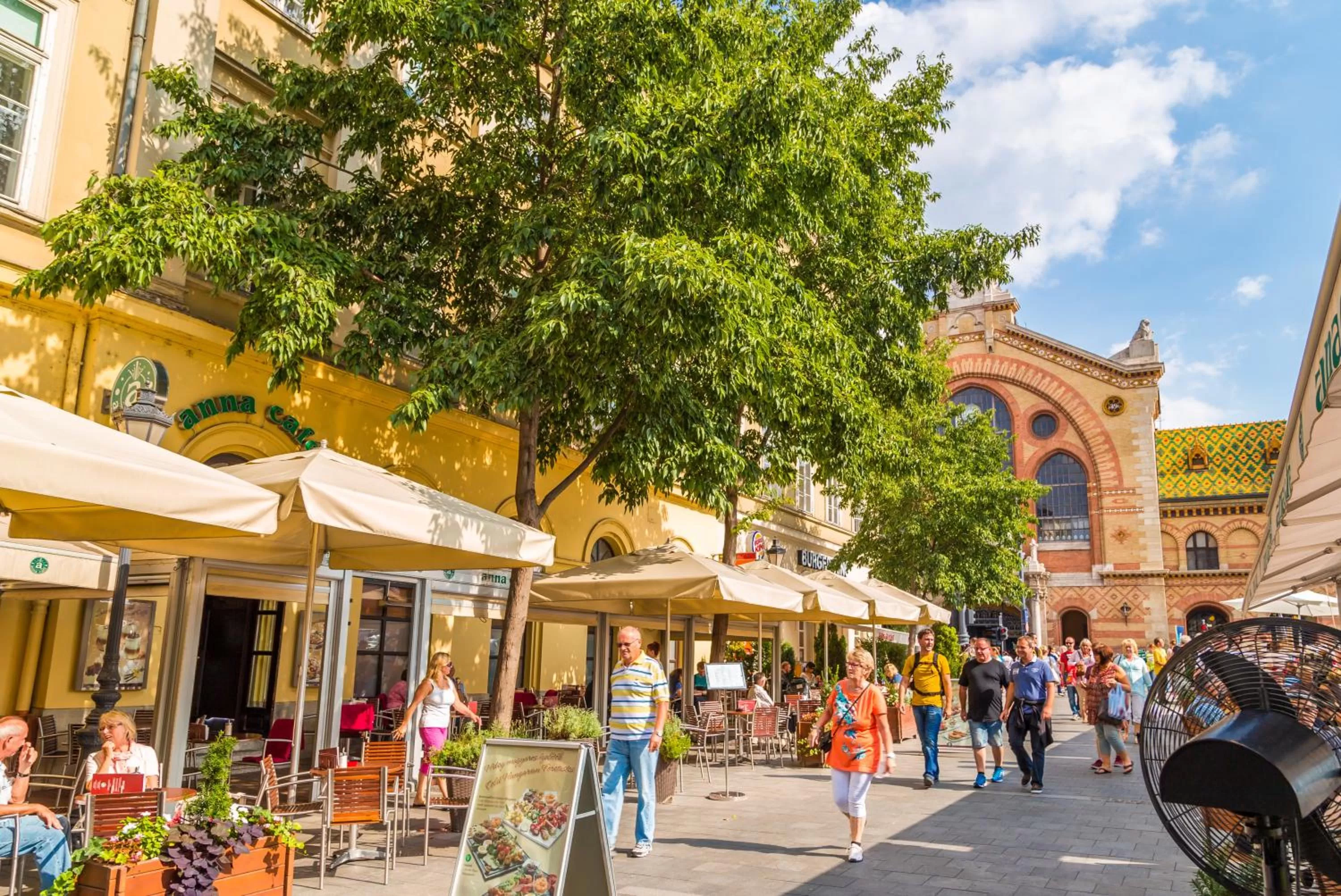 Neighbourhood in Budapest Museum Central