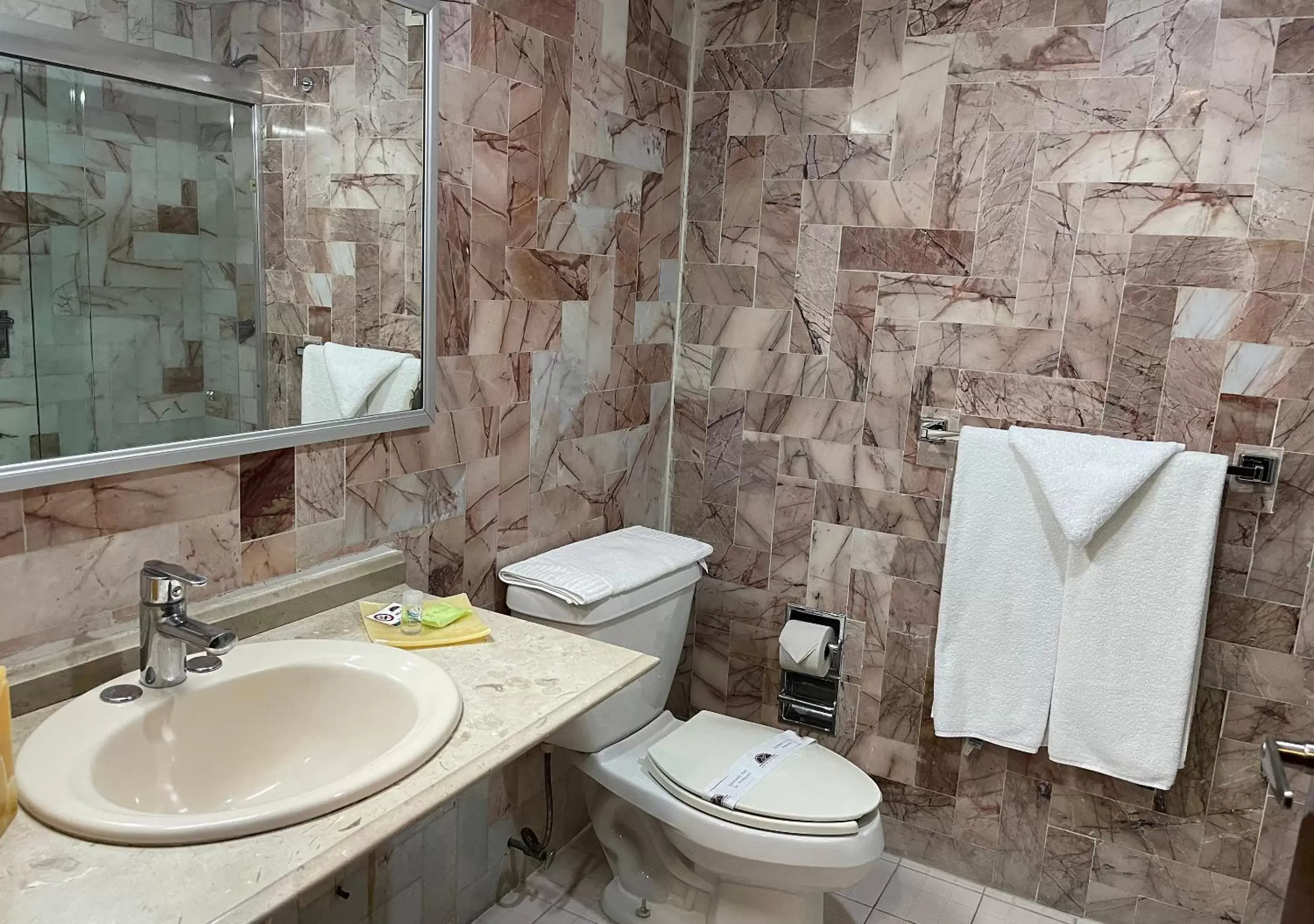 Bathroom in Hotel Victoria Poza Rica by Brahma