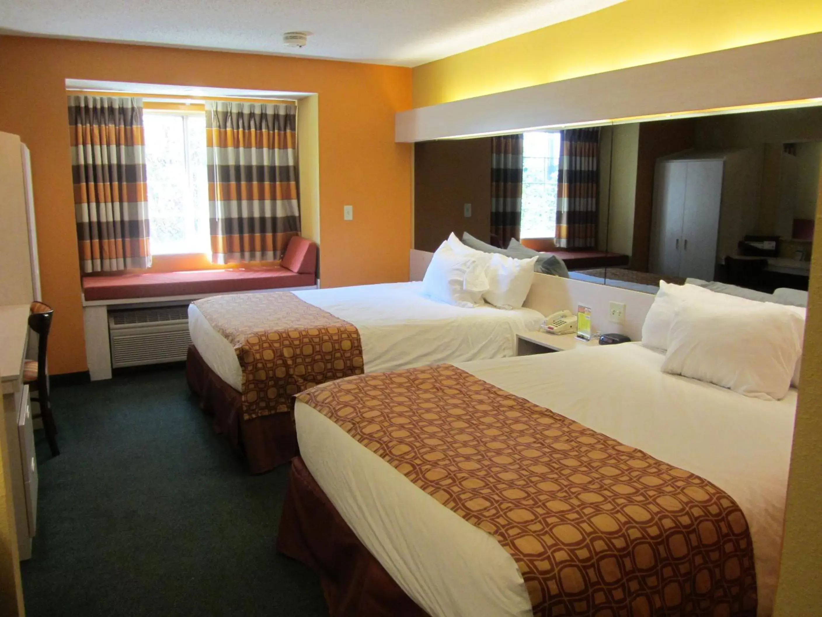 Bed in Microtel Inn & Suites by Wyndham Amarillo