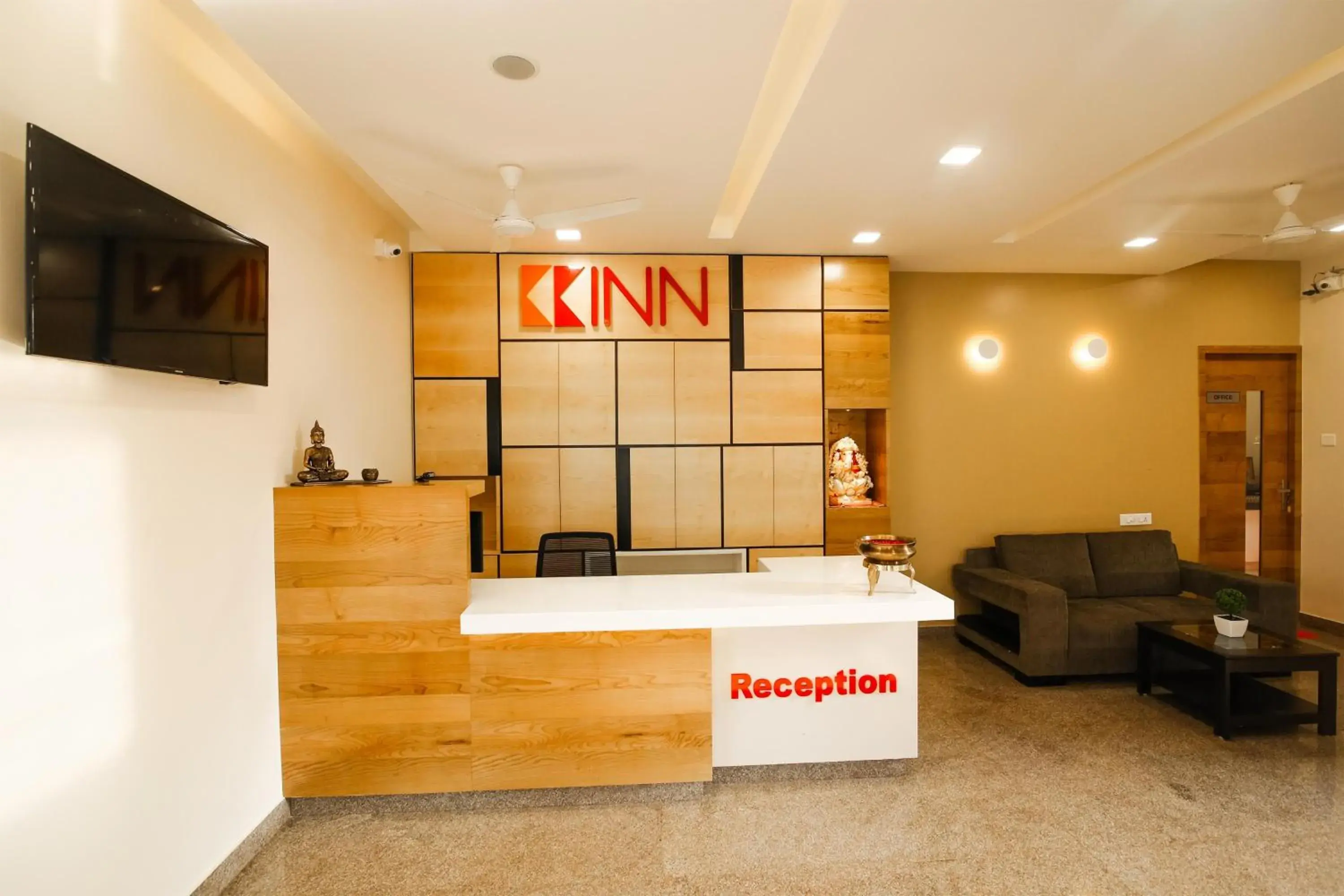 Property logo or sign, Lobby/Reception in KK Inn