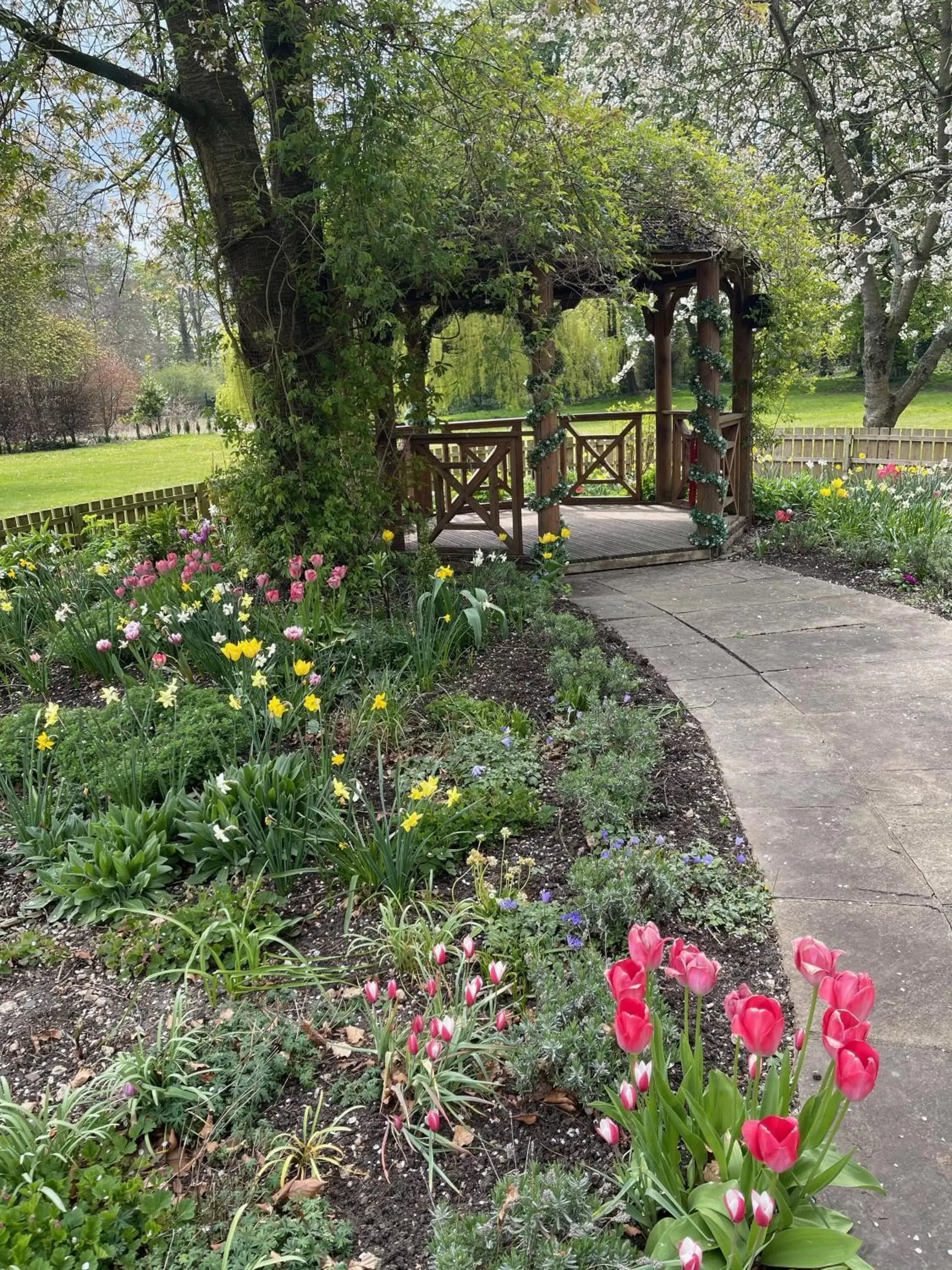 Garden in The Old Lodge