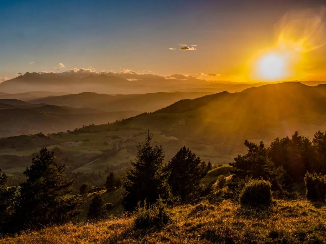Natural landscape in Willa Pokusa