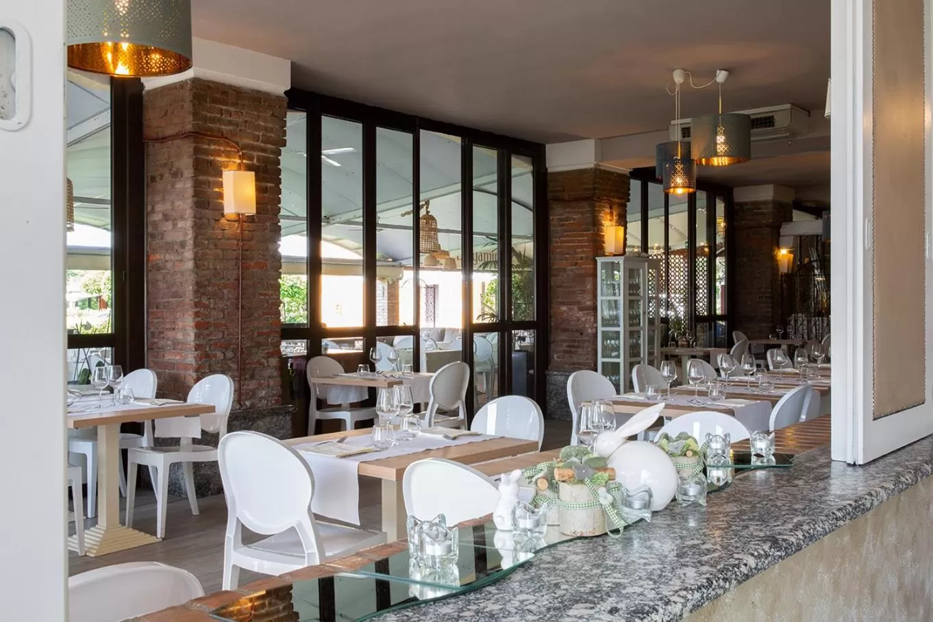 Restaurant/places to eat in La Bergamina Hotel & Restaurant