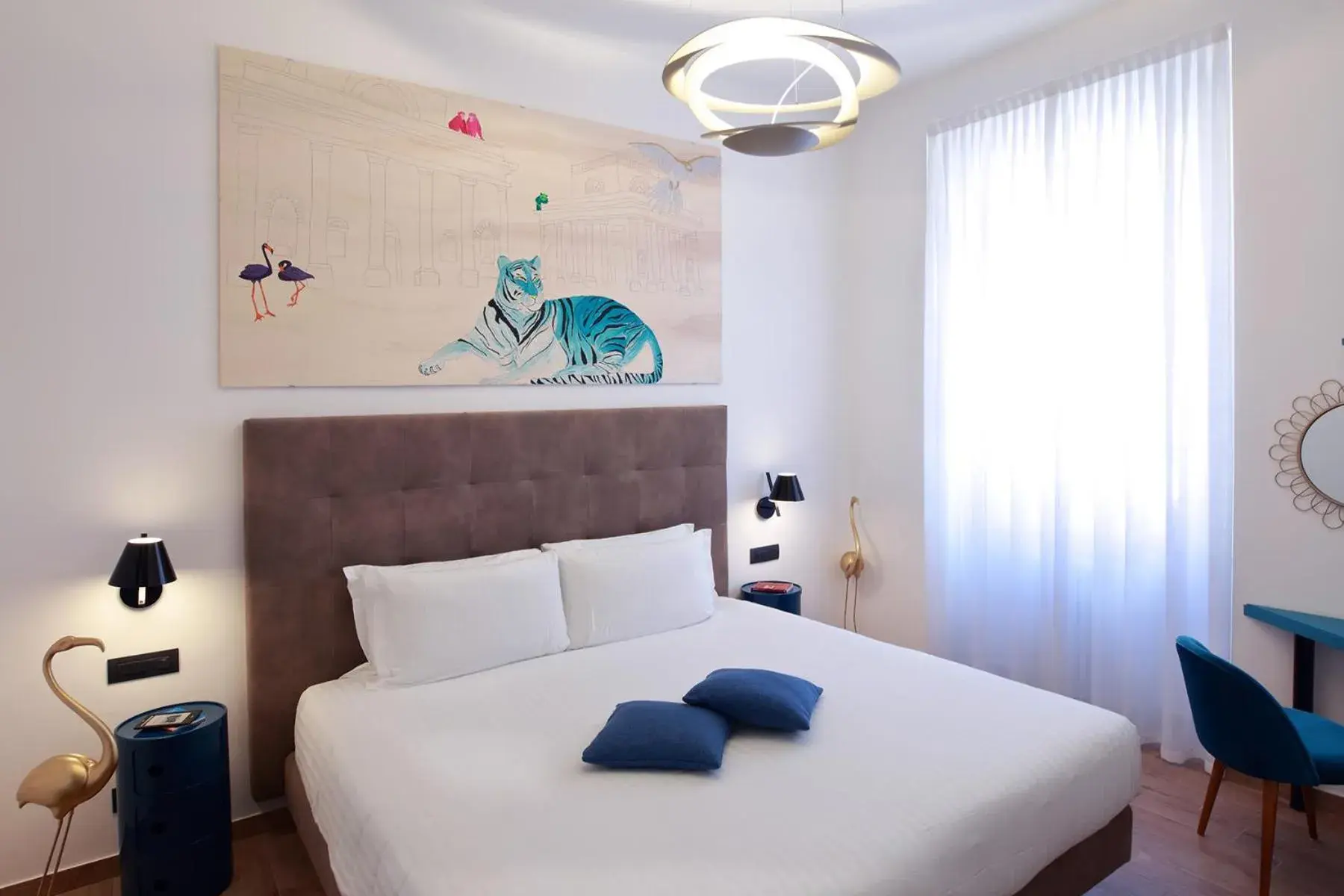 Property building, Bed in Hotel Sanpi Milano