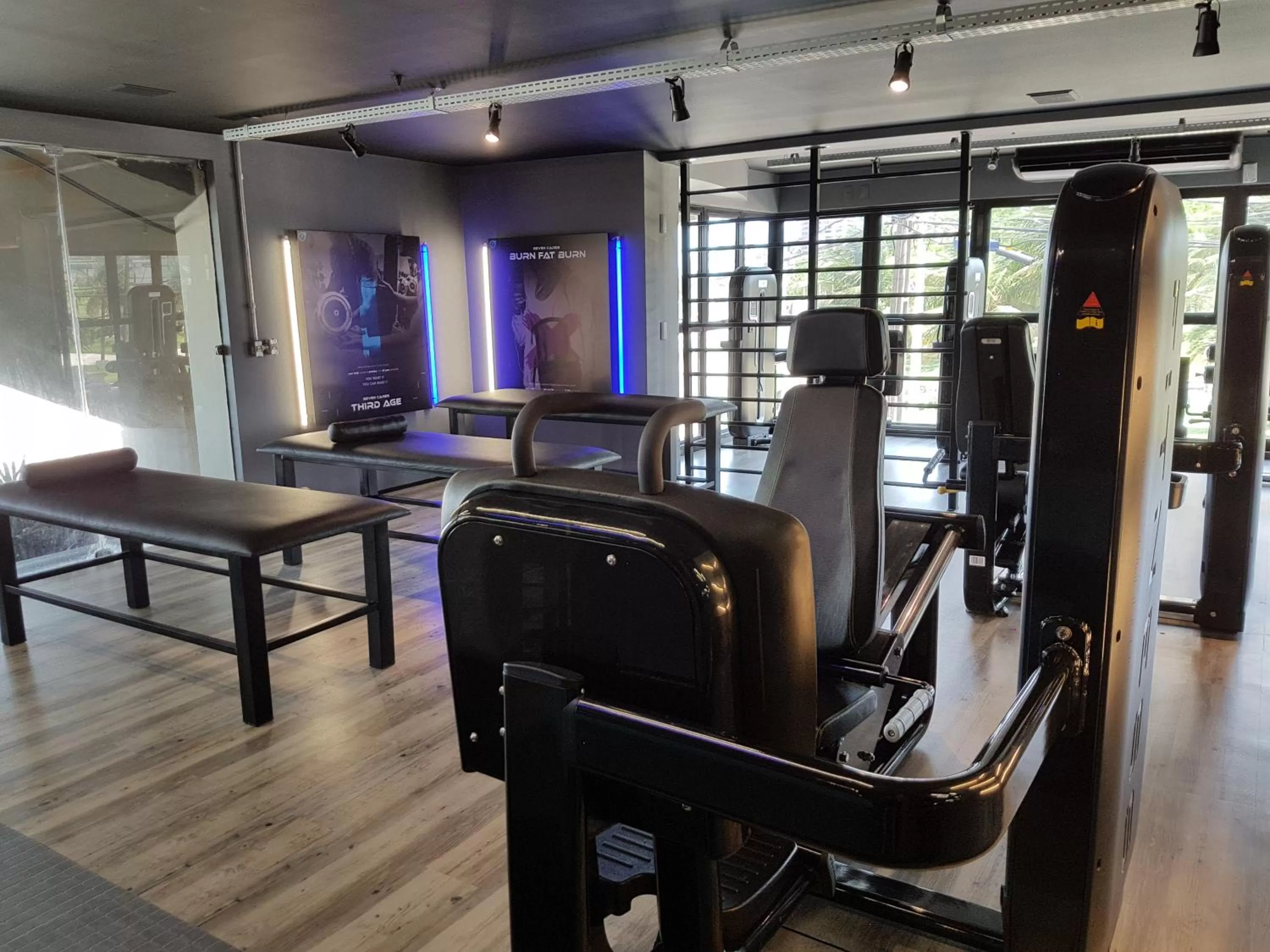 Fitness centre/facilities in Iracema Residence Hotel Flat