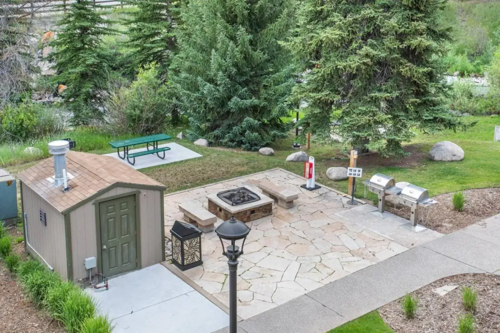 Natural landscape in Bluegreen's StreamSide at Vail