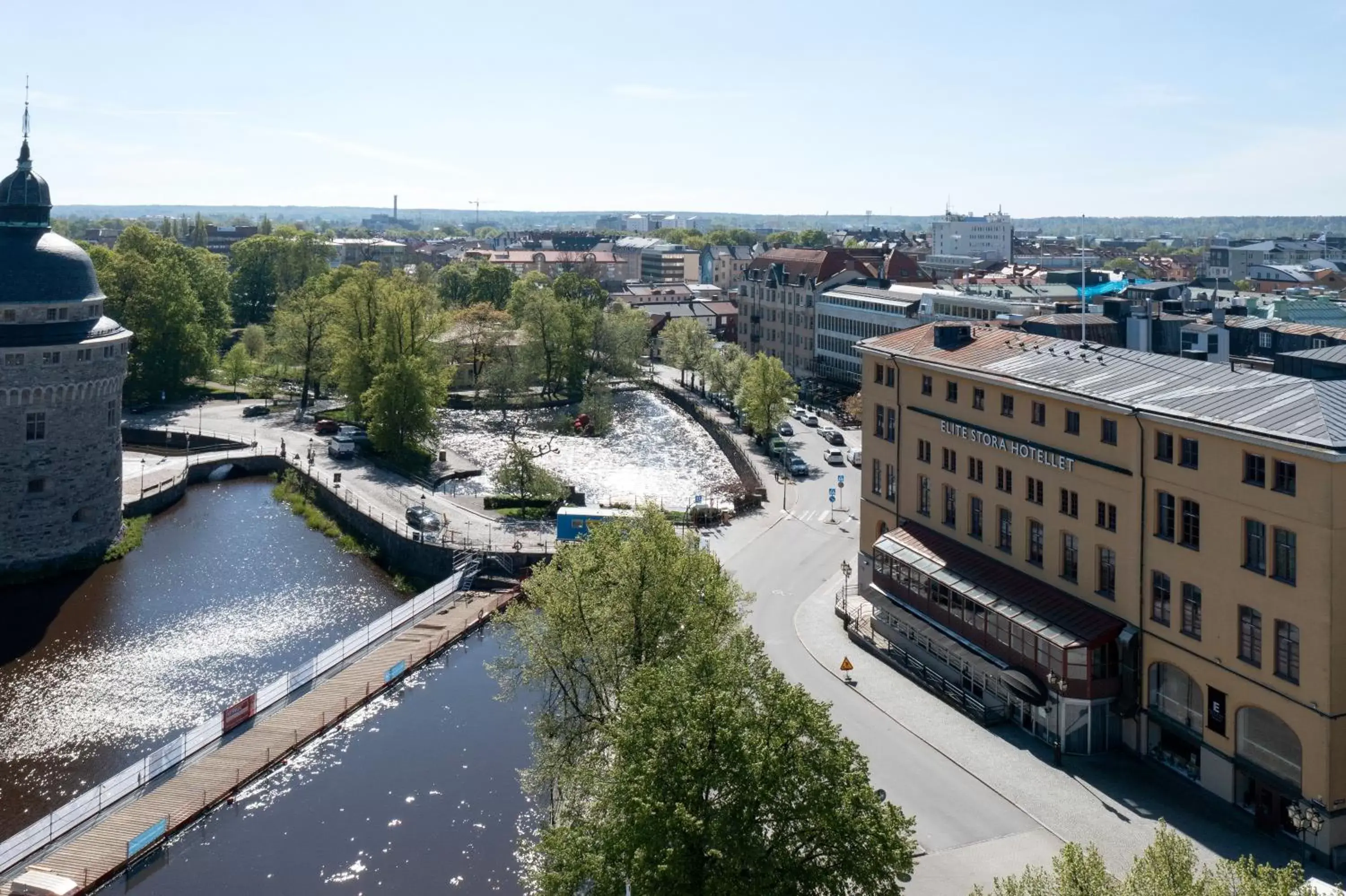 Facade/entrance, Bird's-eye View in Elite Stora Hotellet Örebro