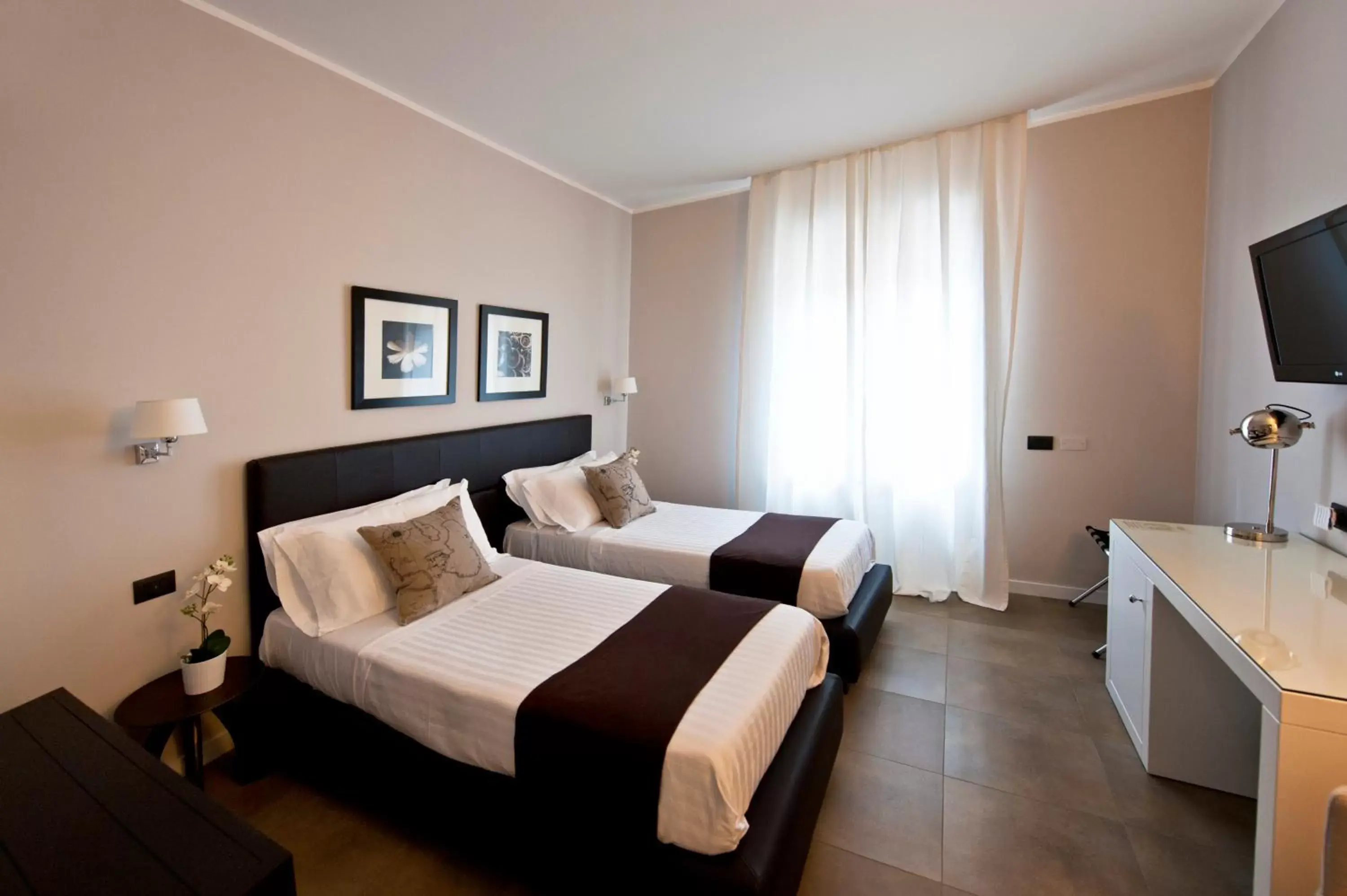 Standard Twin Room in Delle Vittorie Luxury Rooms&Suites Standard Twin Room in Delle Vittorie Luxury Rooms&Suites