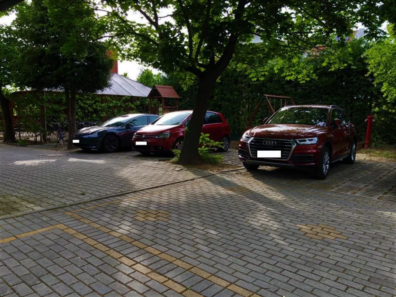 Parking in Zöldtető Panzió