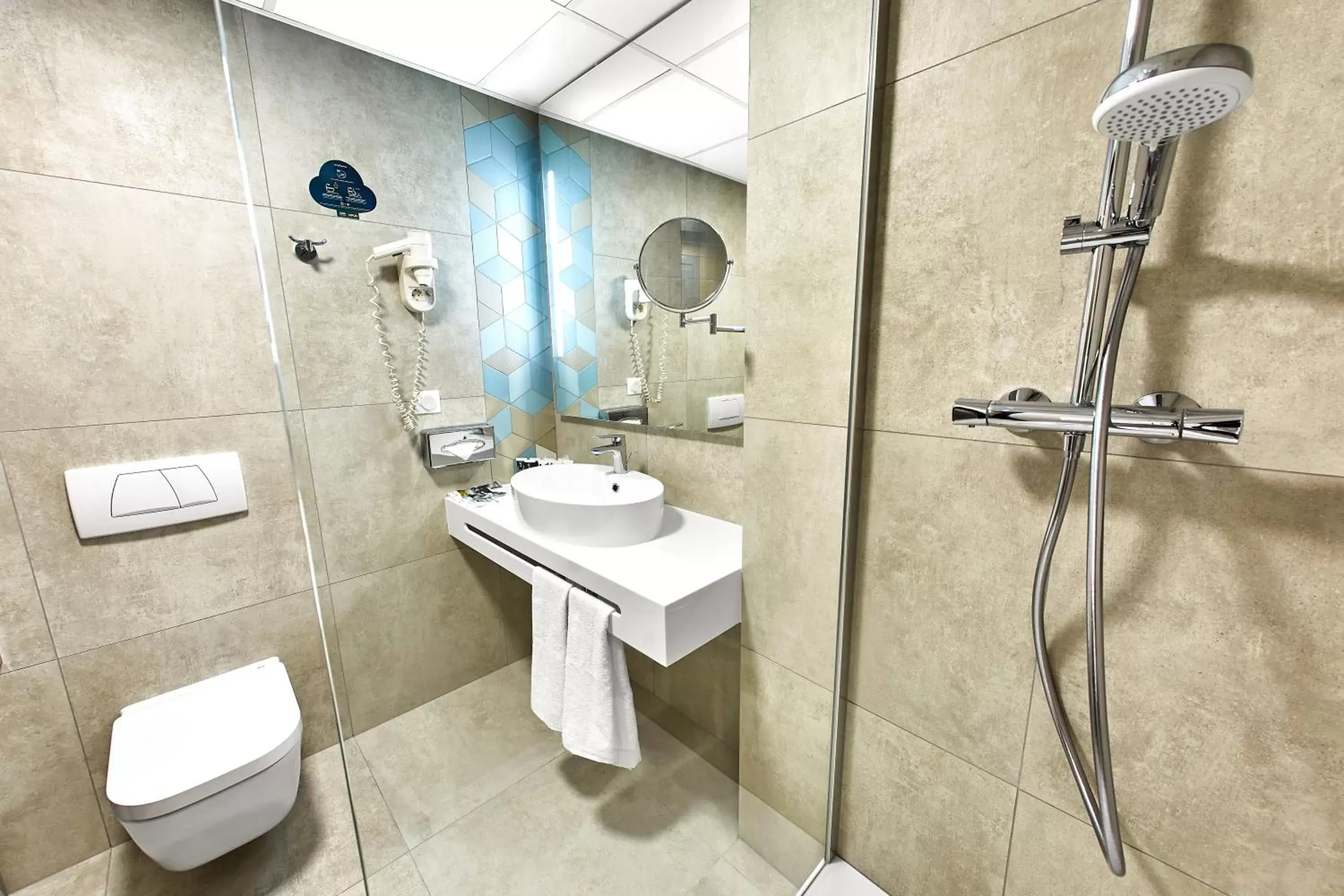 Shower, Bathroom in Mercure Wrocław Centrum