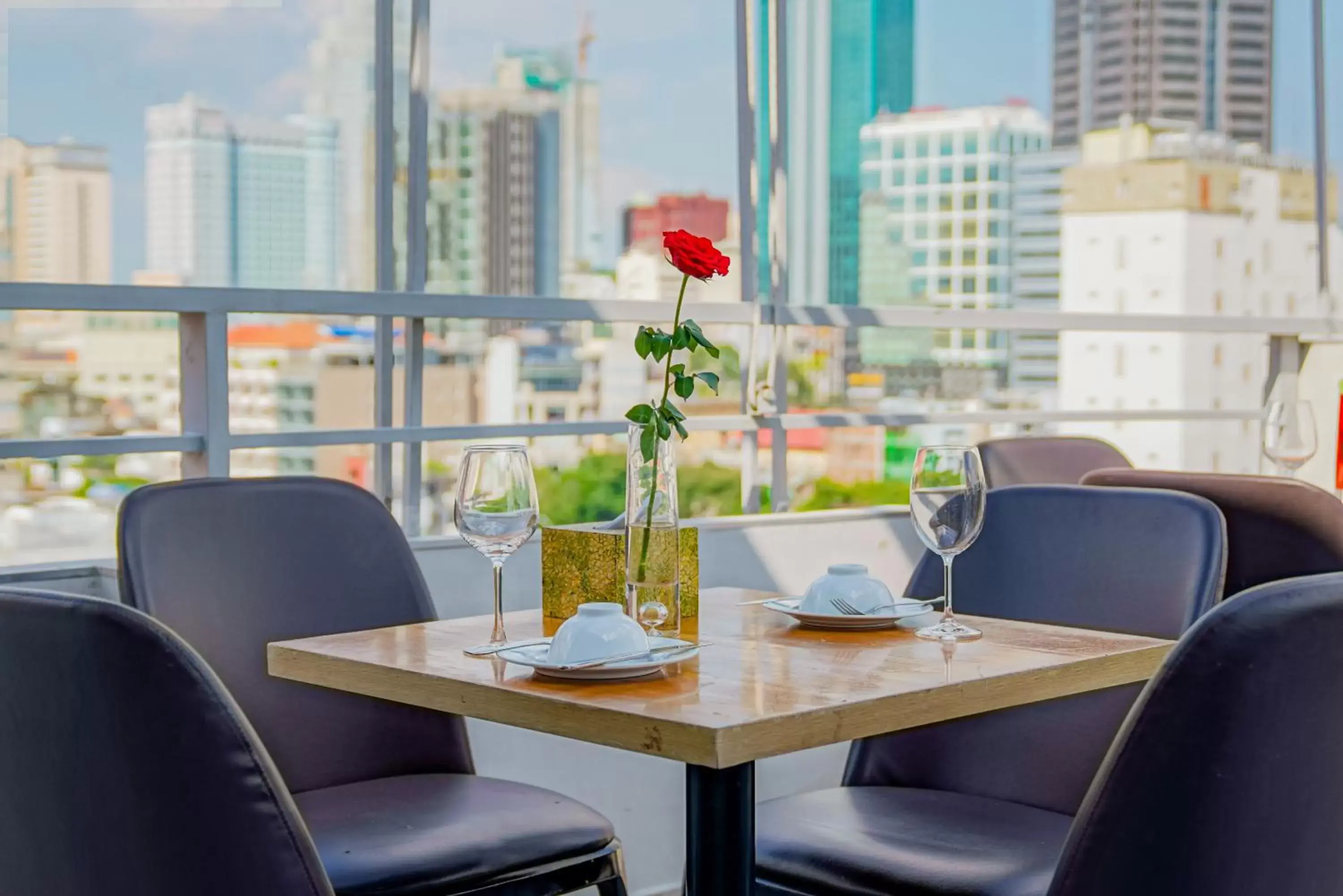 City view in Ace Hotel Ben Thanh City view in Ace Hotel Ben Thanh