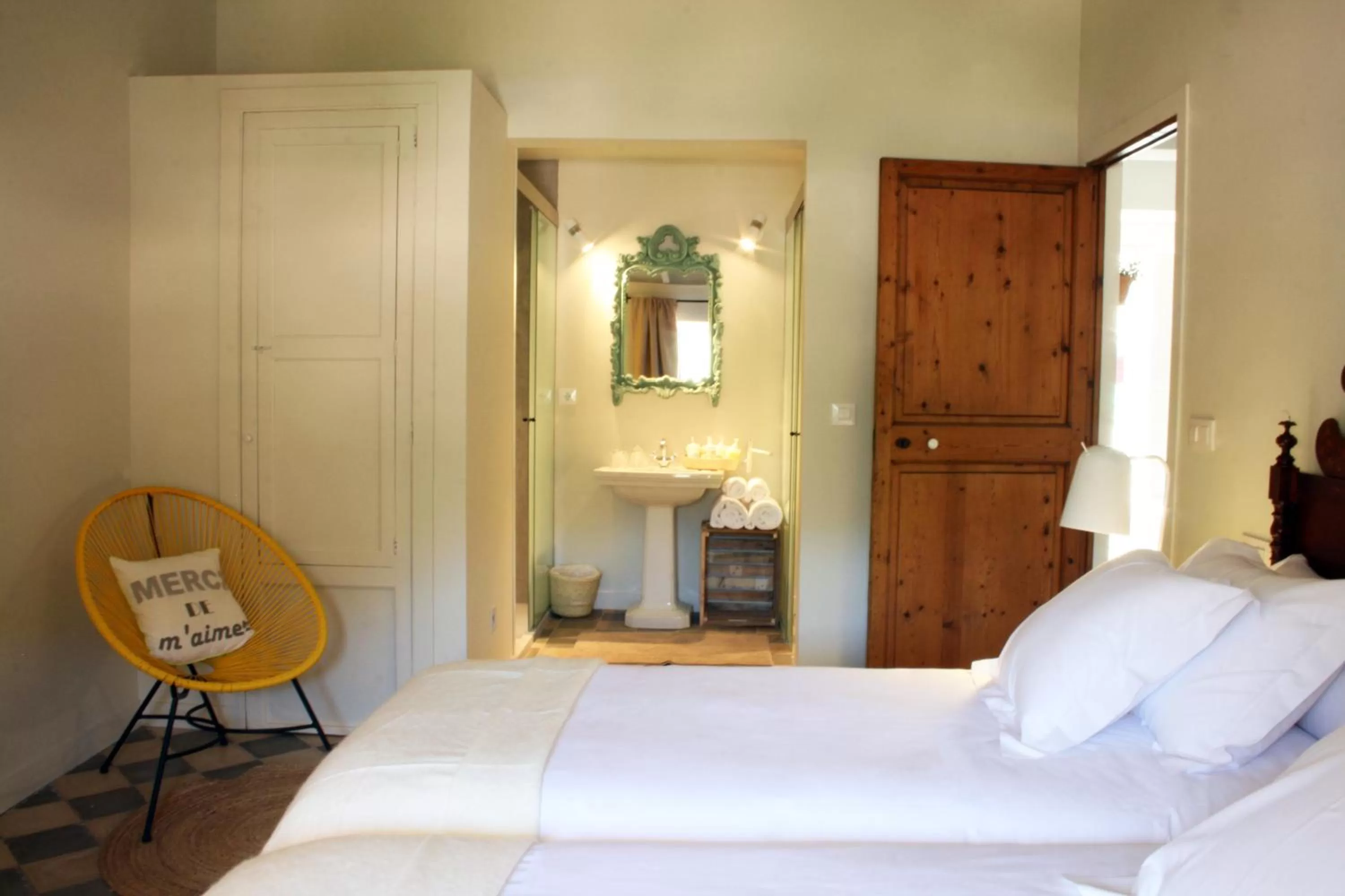 Shower, Bed in Ca's Papà