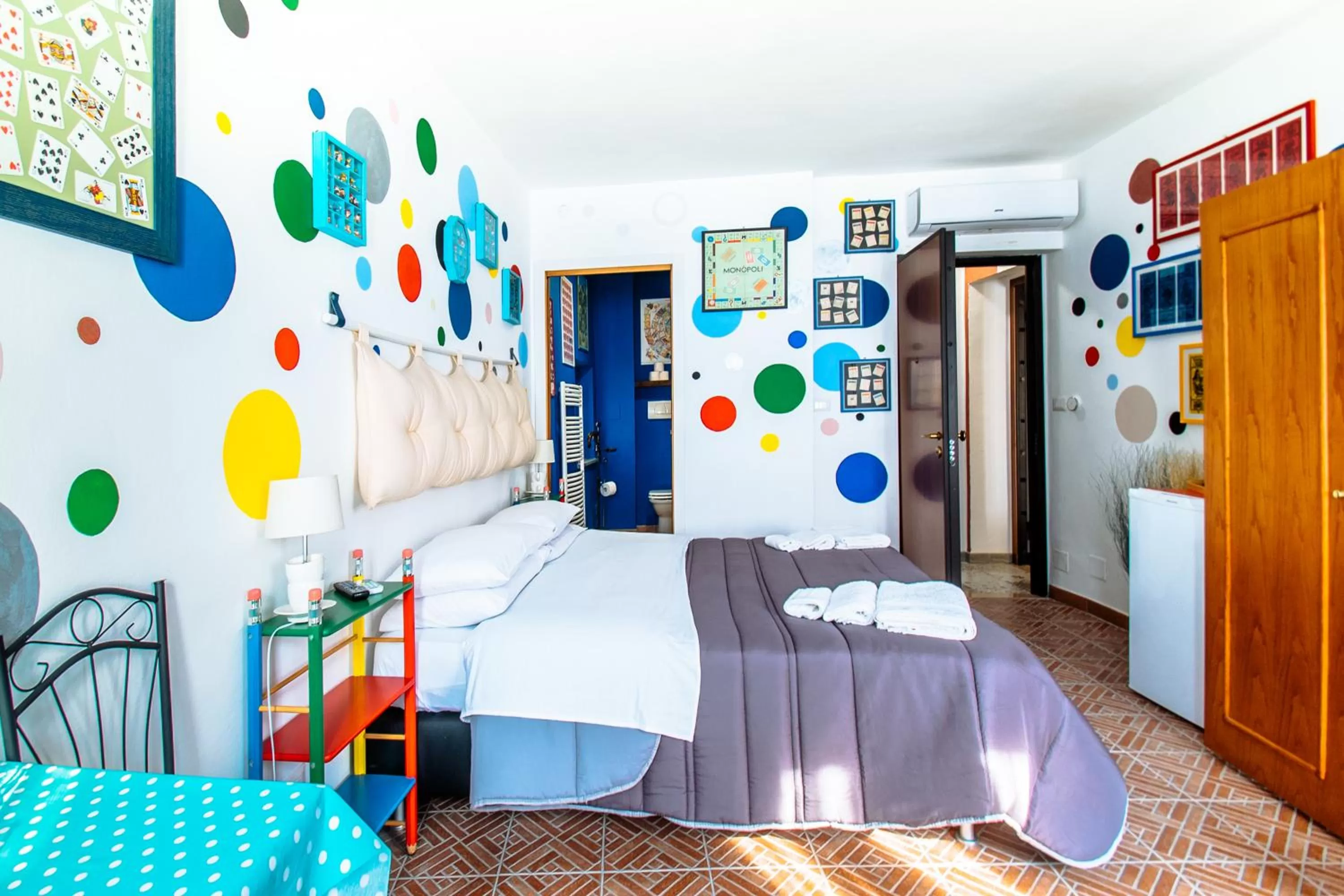 Photo of the whole room, Bed in La Fabbrica dell'Oro