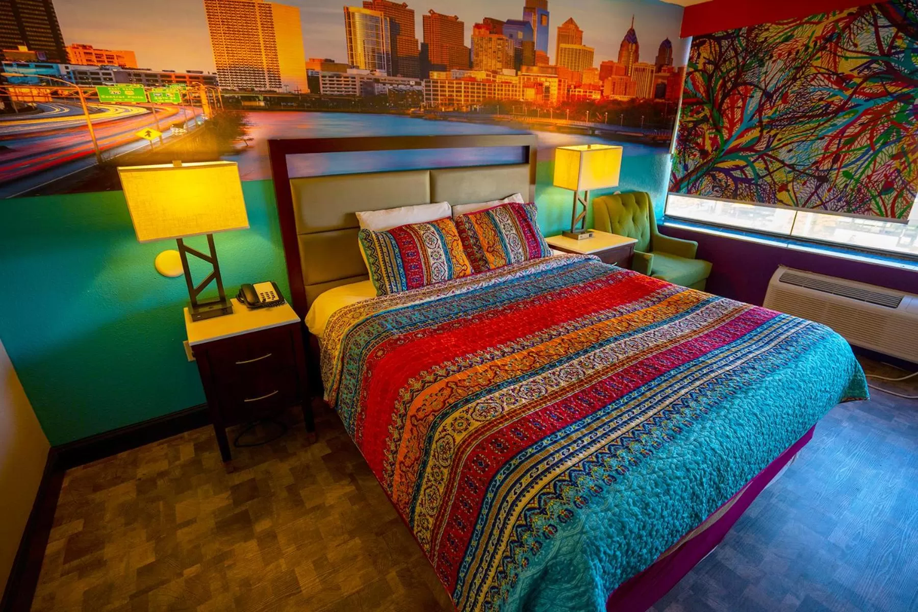 Bedroom, Bed in Philly Inn & Suites