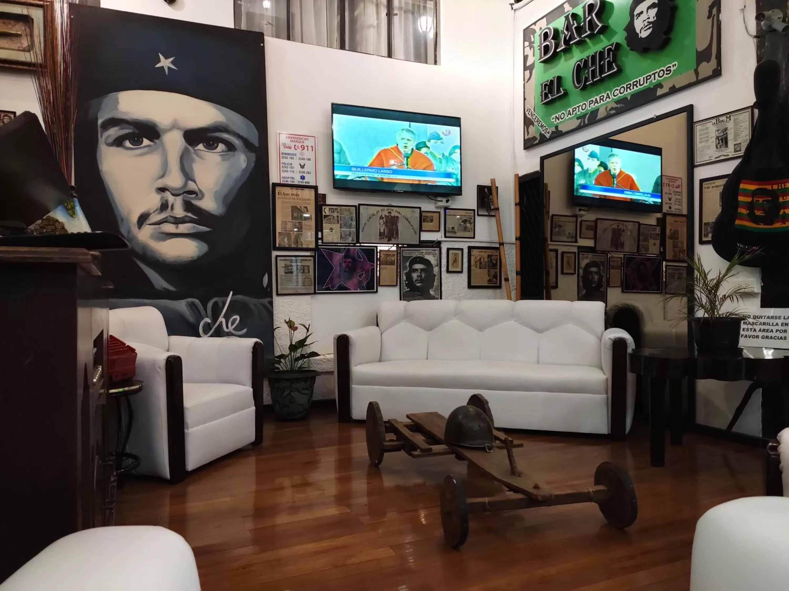 Hotel el Che No apto para corruptos