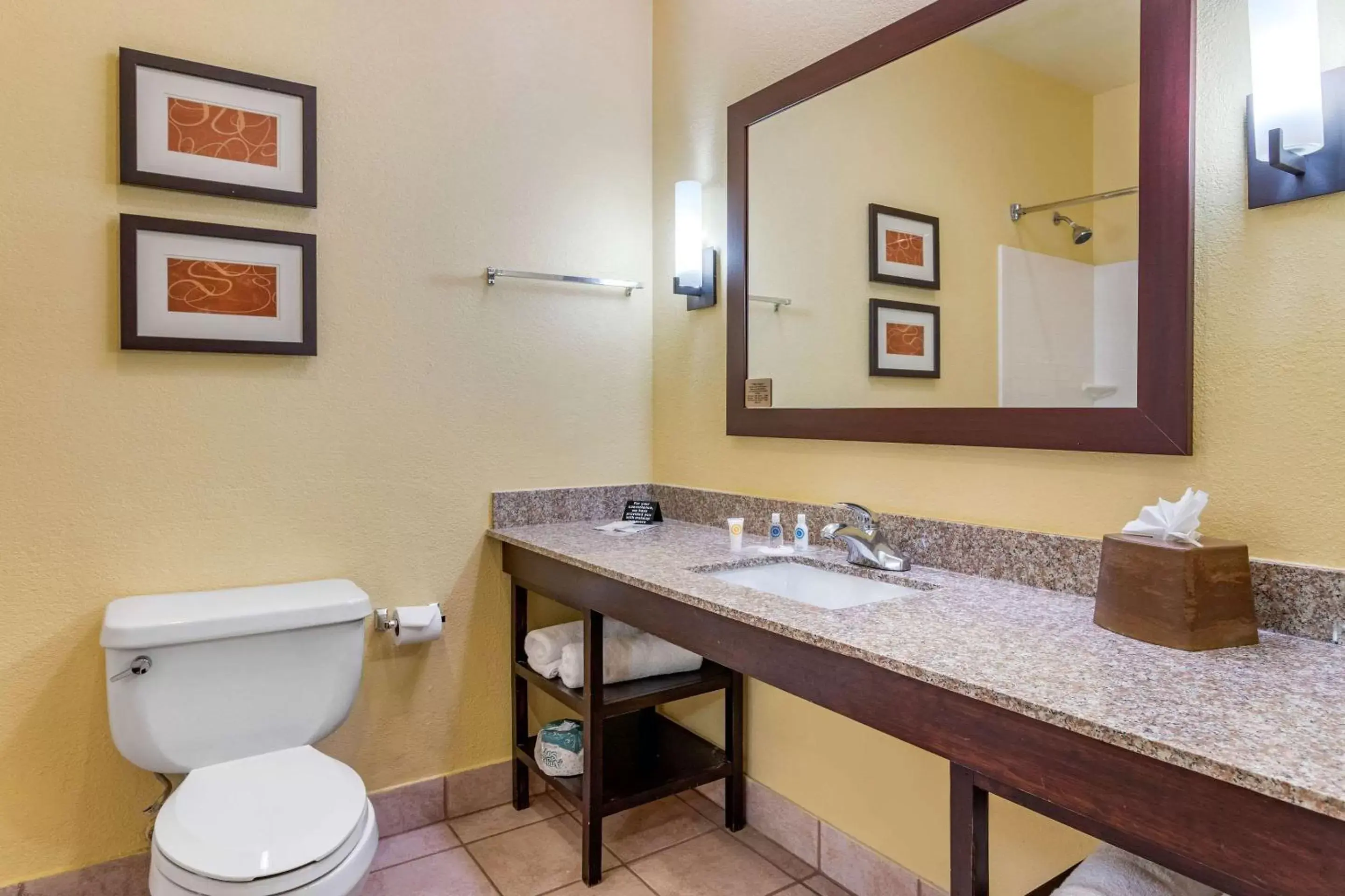 Photo of the whole room, Bathroom in Comfort Suites Houston Galleria