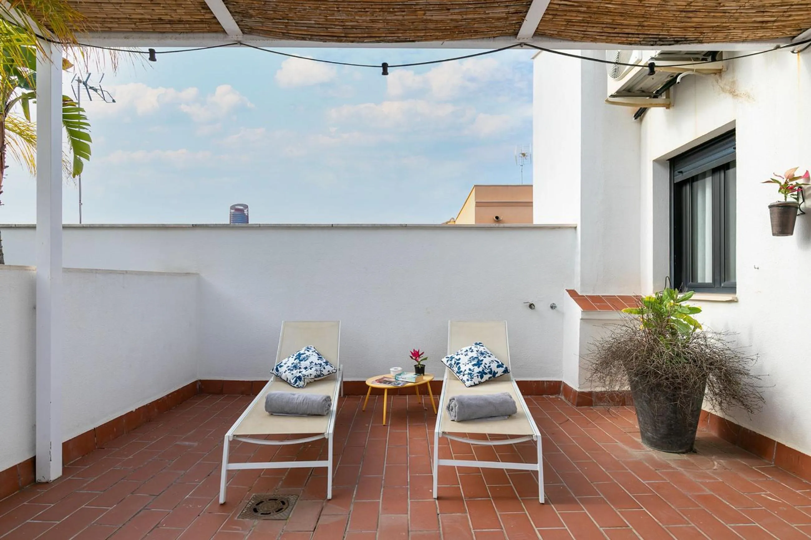 Patio in Holiday Rentals Tempa Museo