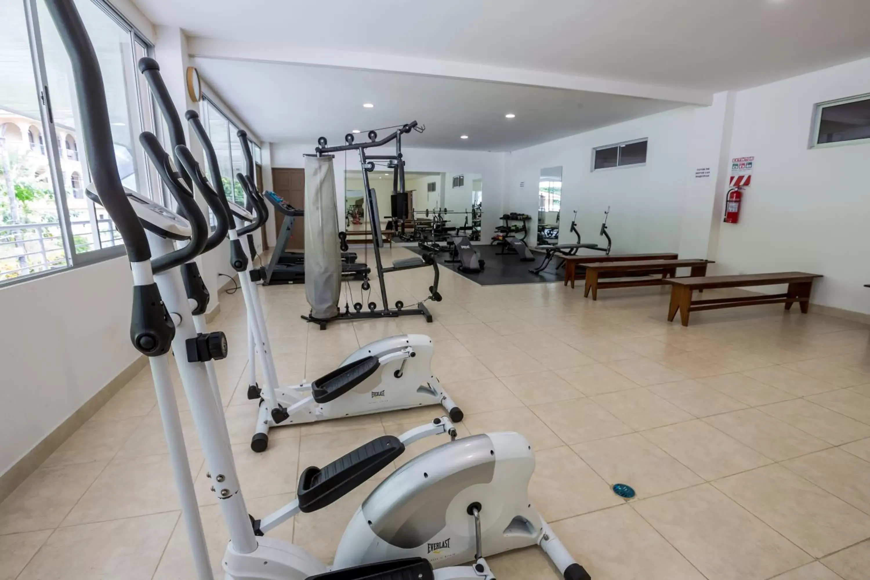 Fitness centre/facilities in Hotel Arenas en Punta Leona