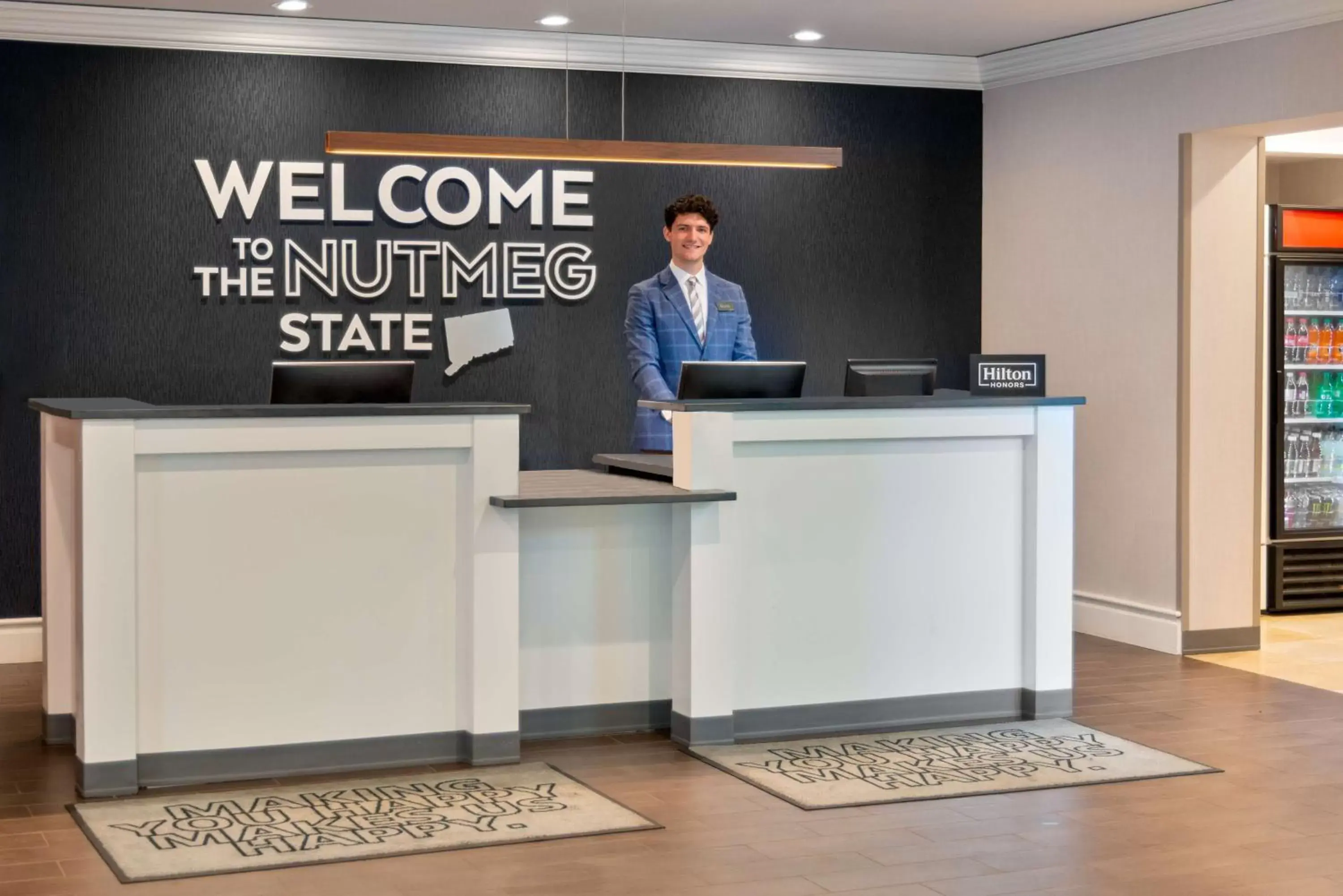 Lobby or reception, Lobby/Reception in Hampton Inn and Suites Hartford/Farmington