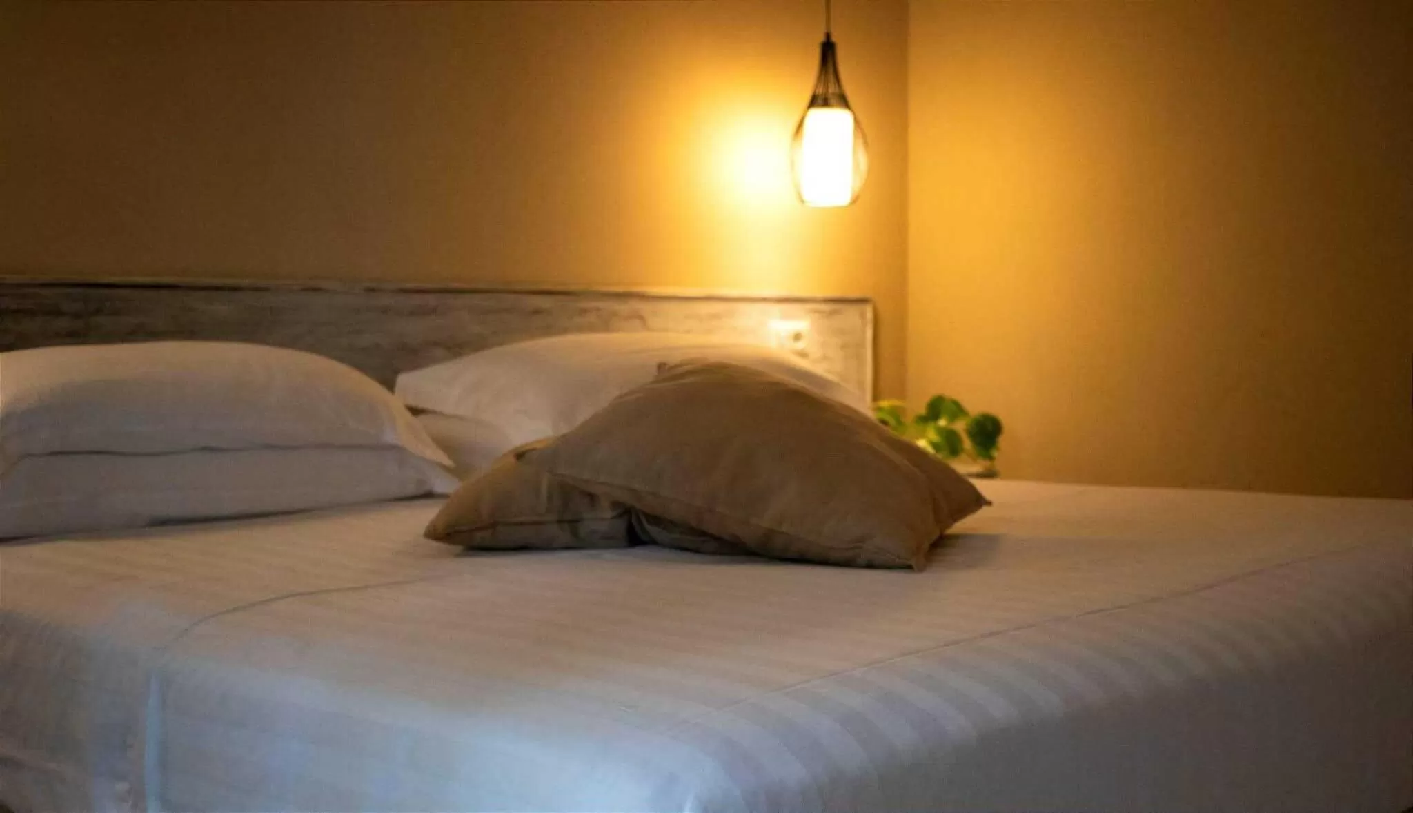 Bedroom, Bed in In Trastevere House