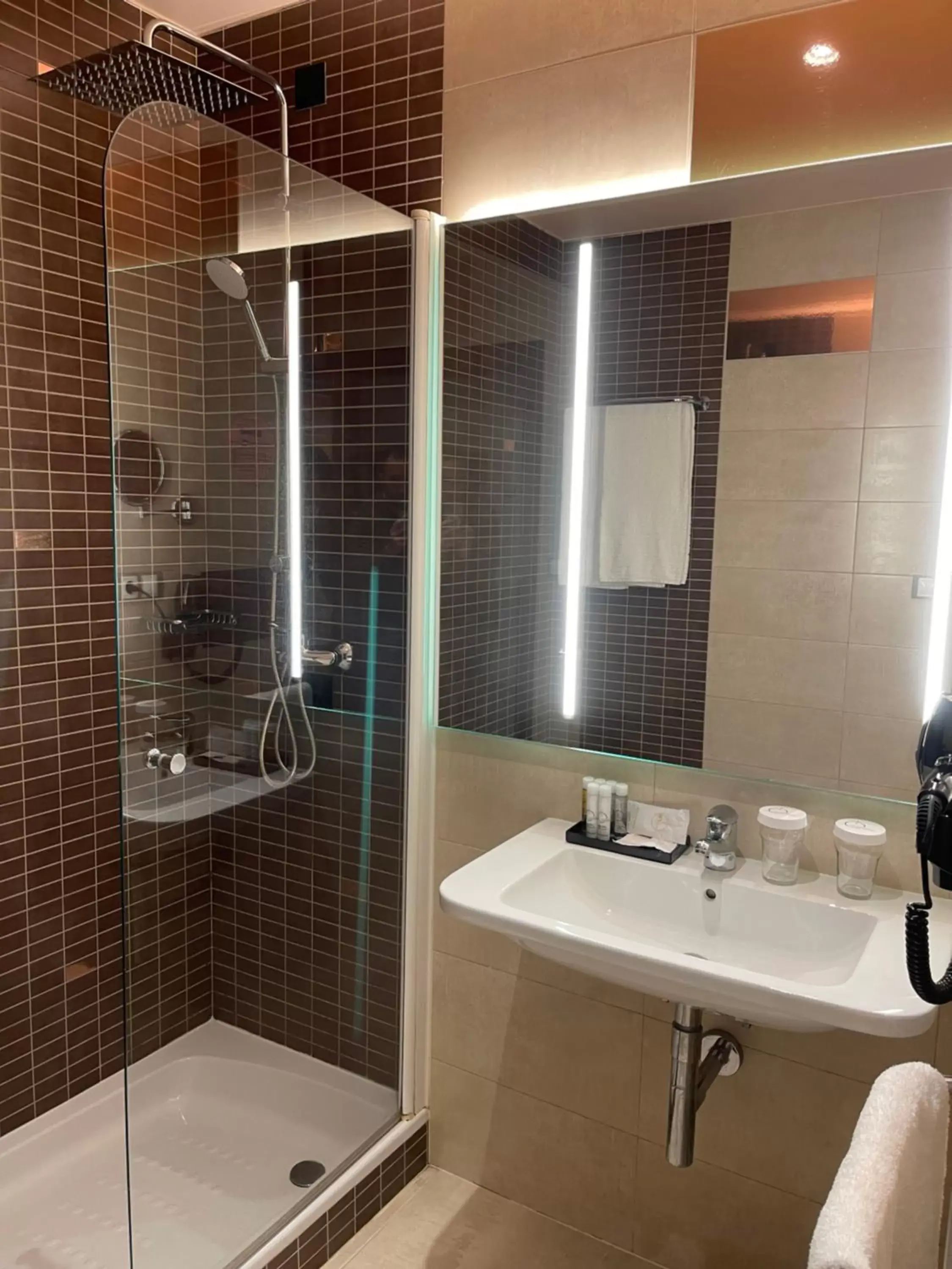 Bathroom in ON ALETA ROOM designed for adults