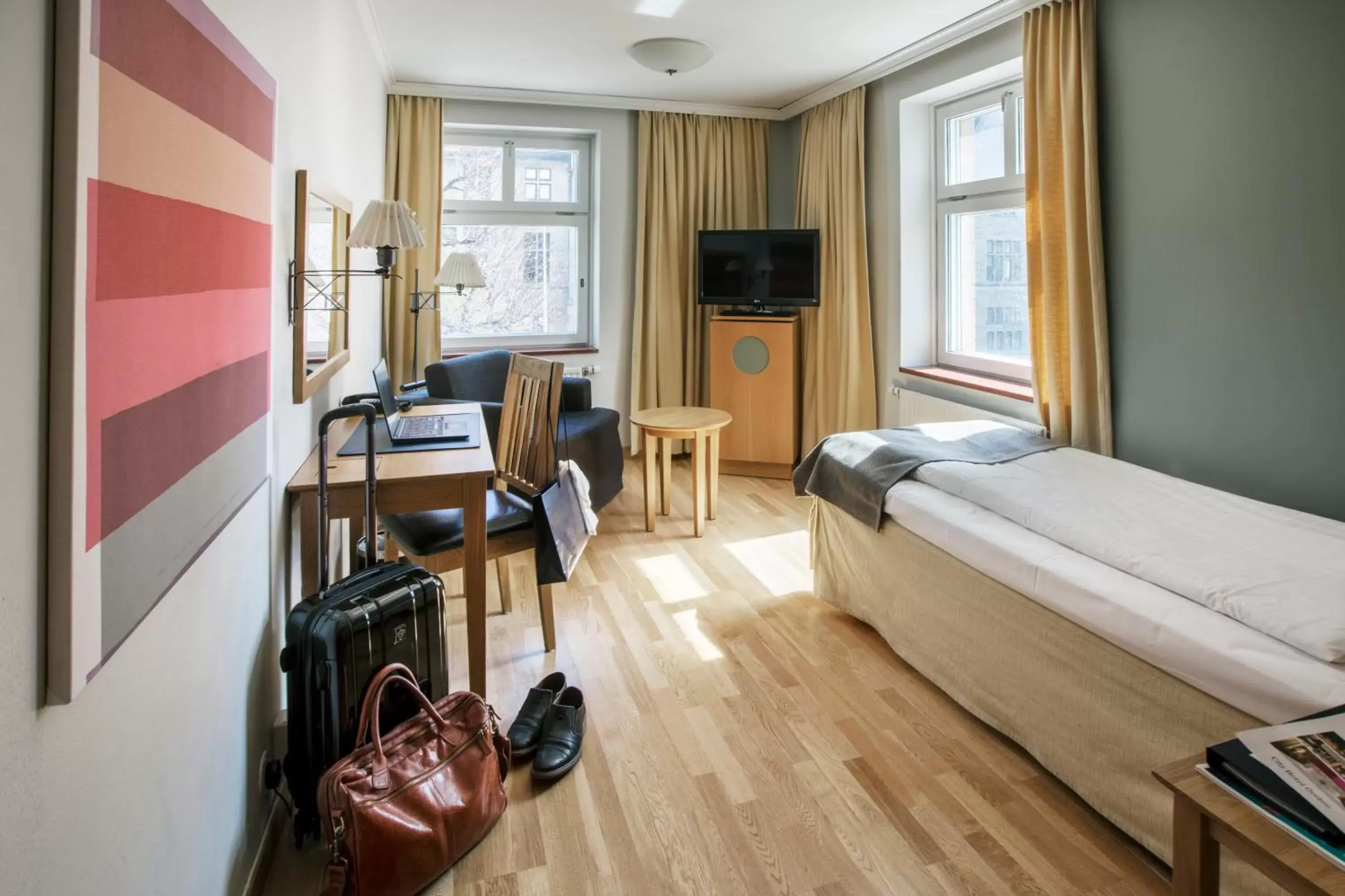 Bedroom in City Hotel Örebro