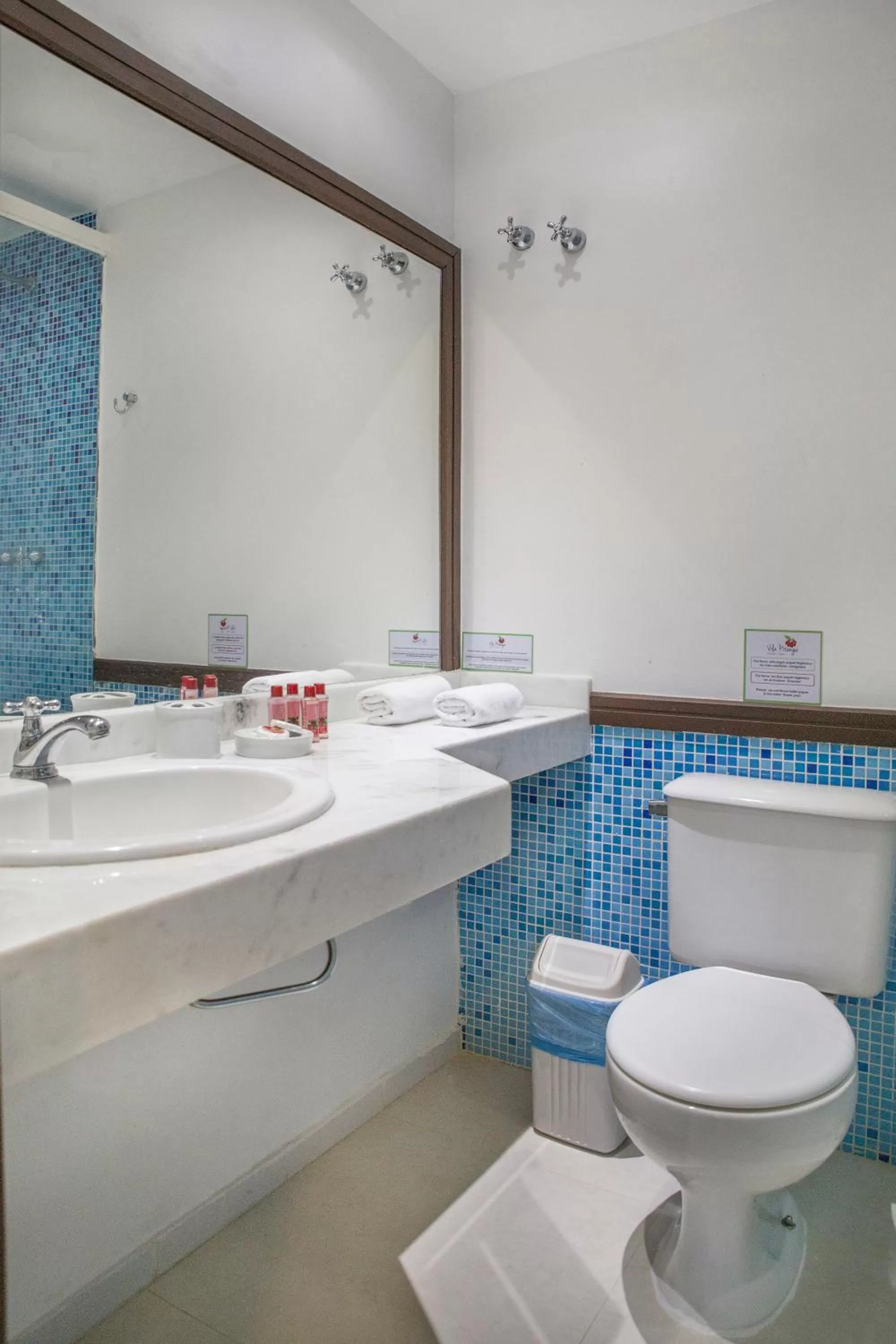 Toilet in Pousada Vila Pitanga