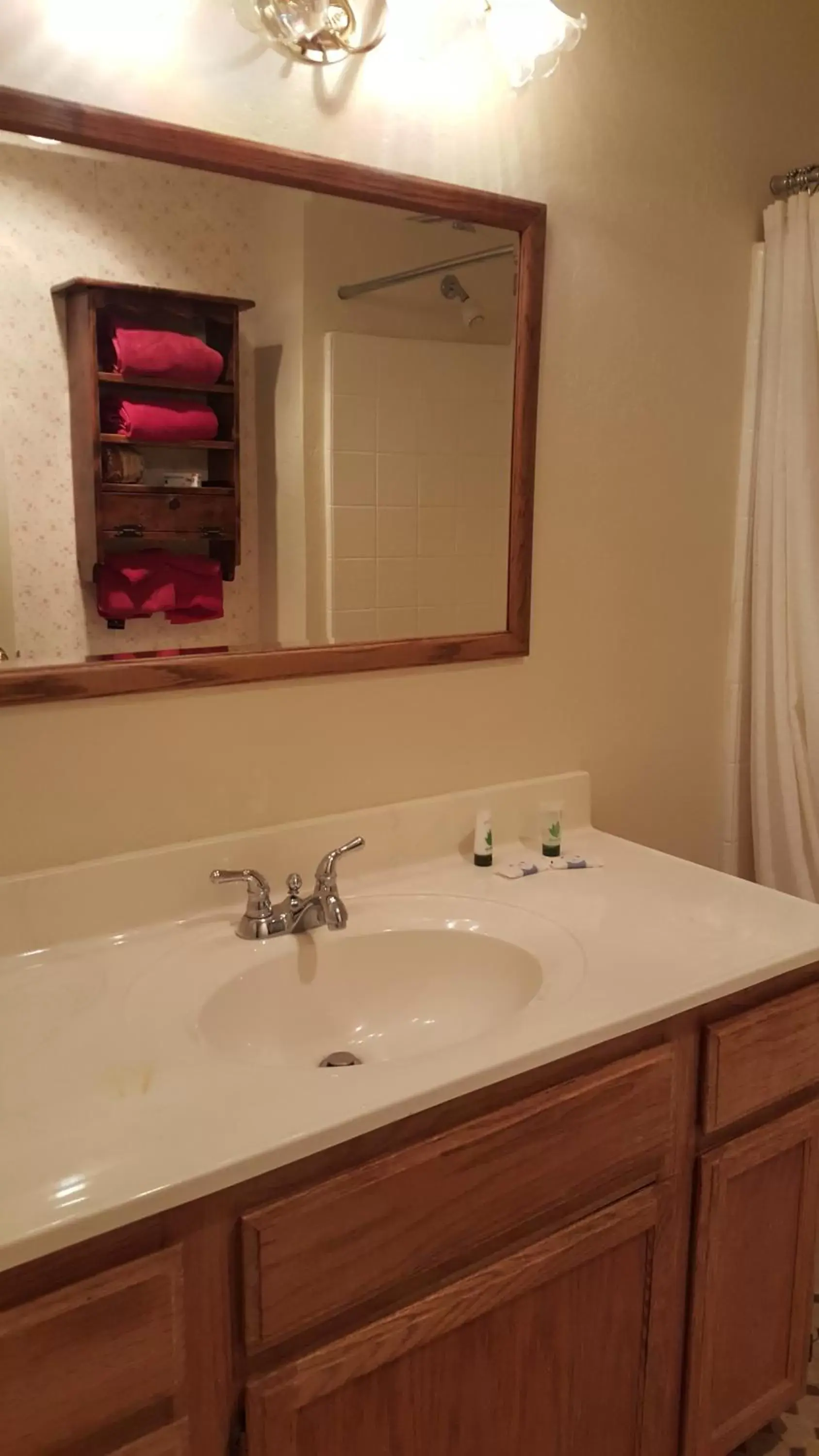 Decorative detail, Bathroom in Canyon Country Inn