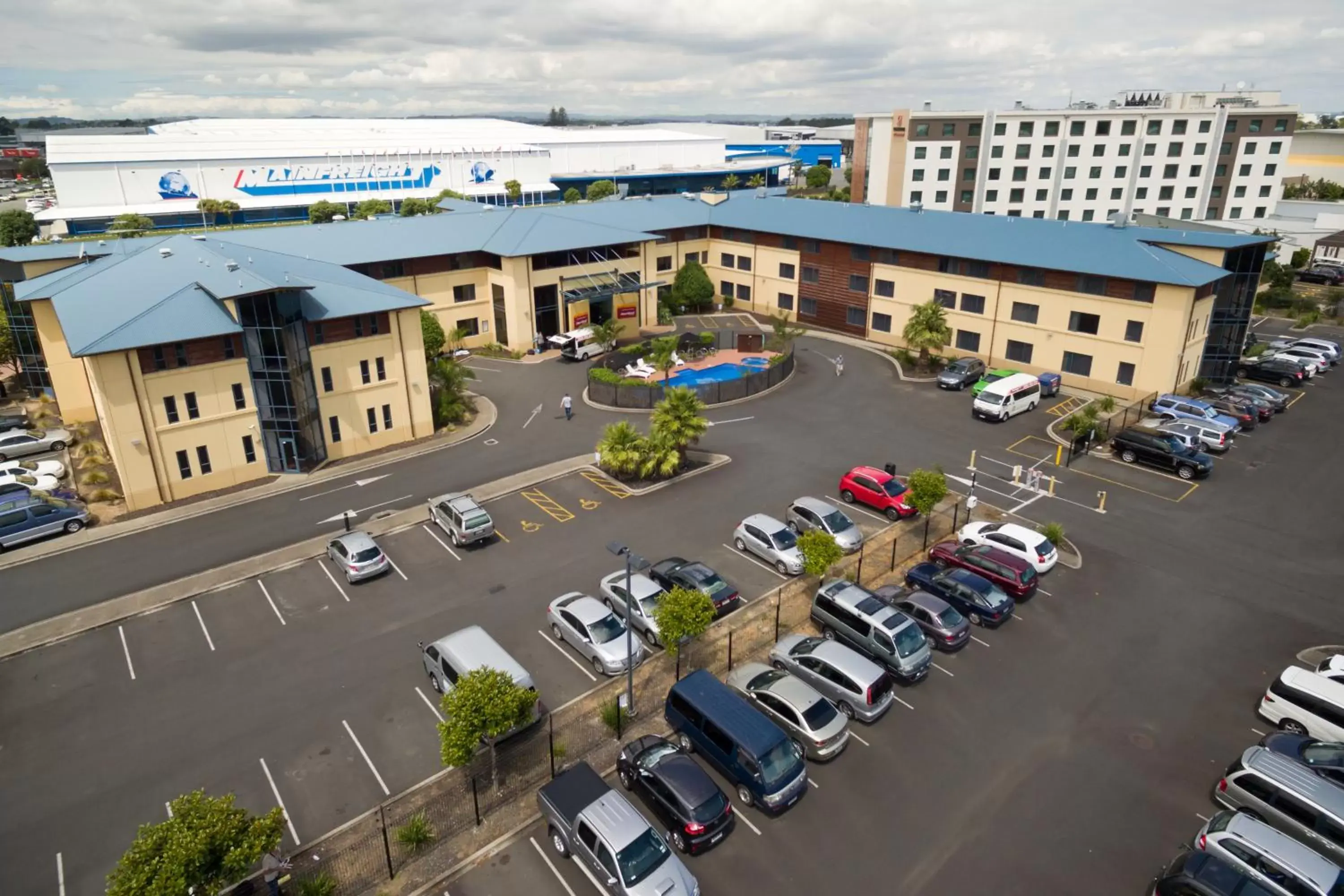 Bird's eye view in Heartland Hotel Auckland Airport Bird's eye view in Heartland Hotel Auckland Airport
