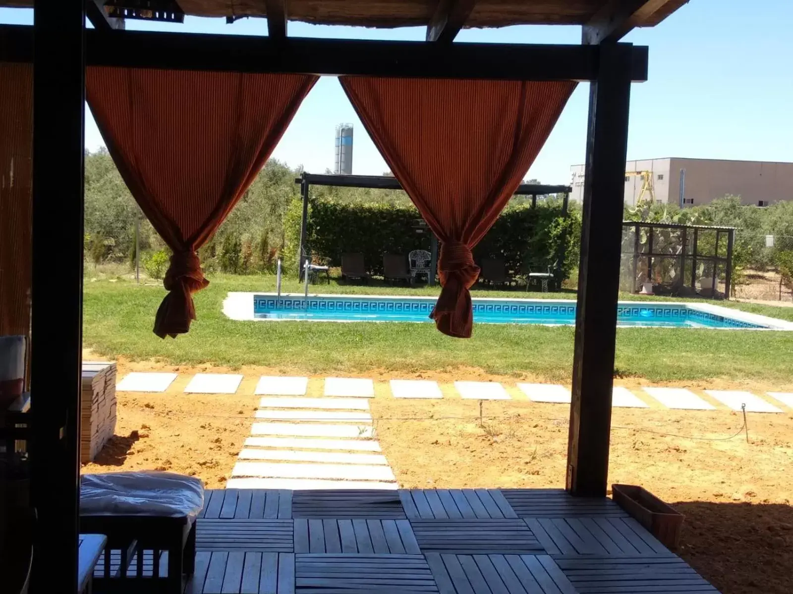Garden, Swimming Pool in Casa Rural Ecuestre