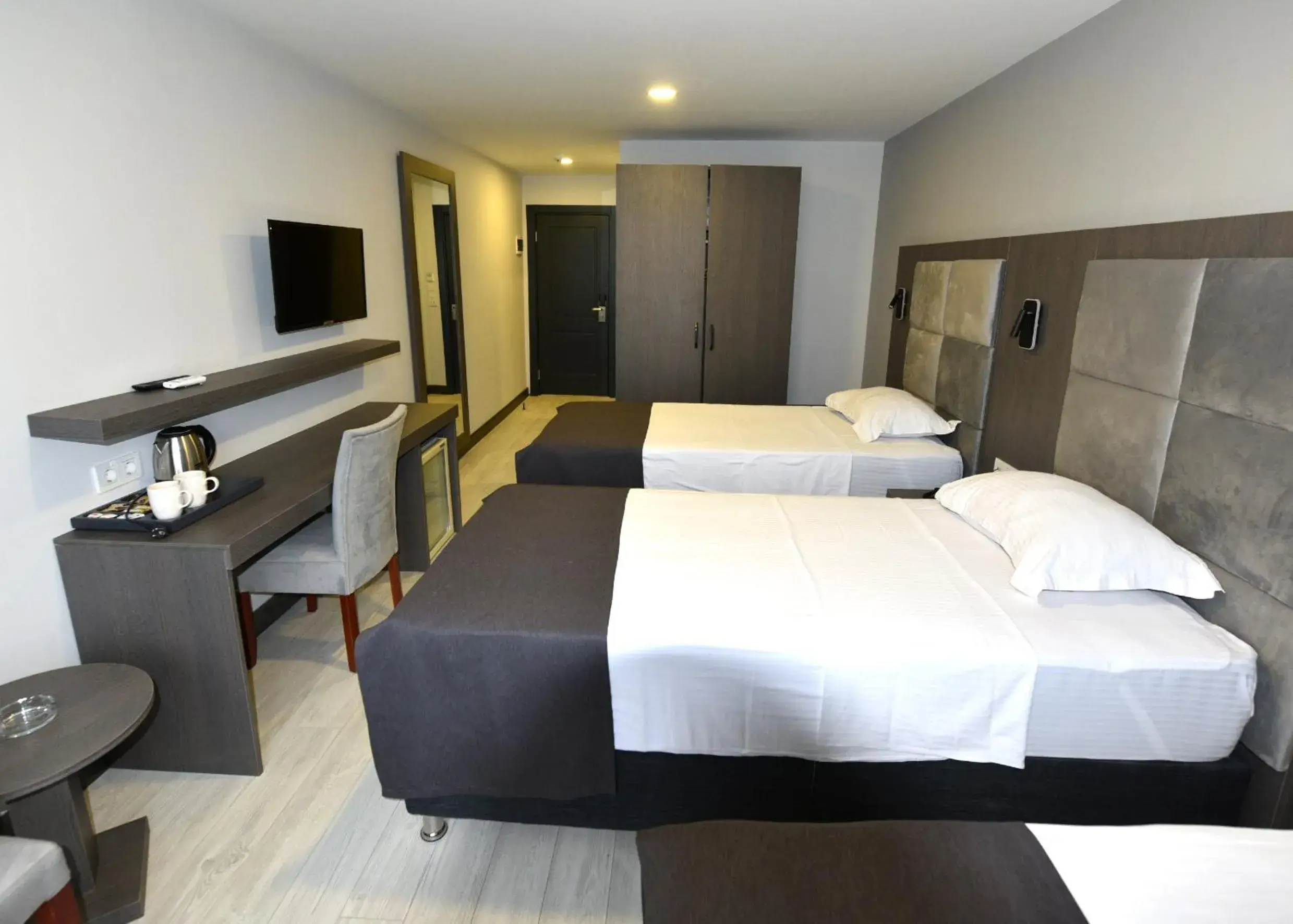Bed in Sahil Hotel Pendik