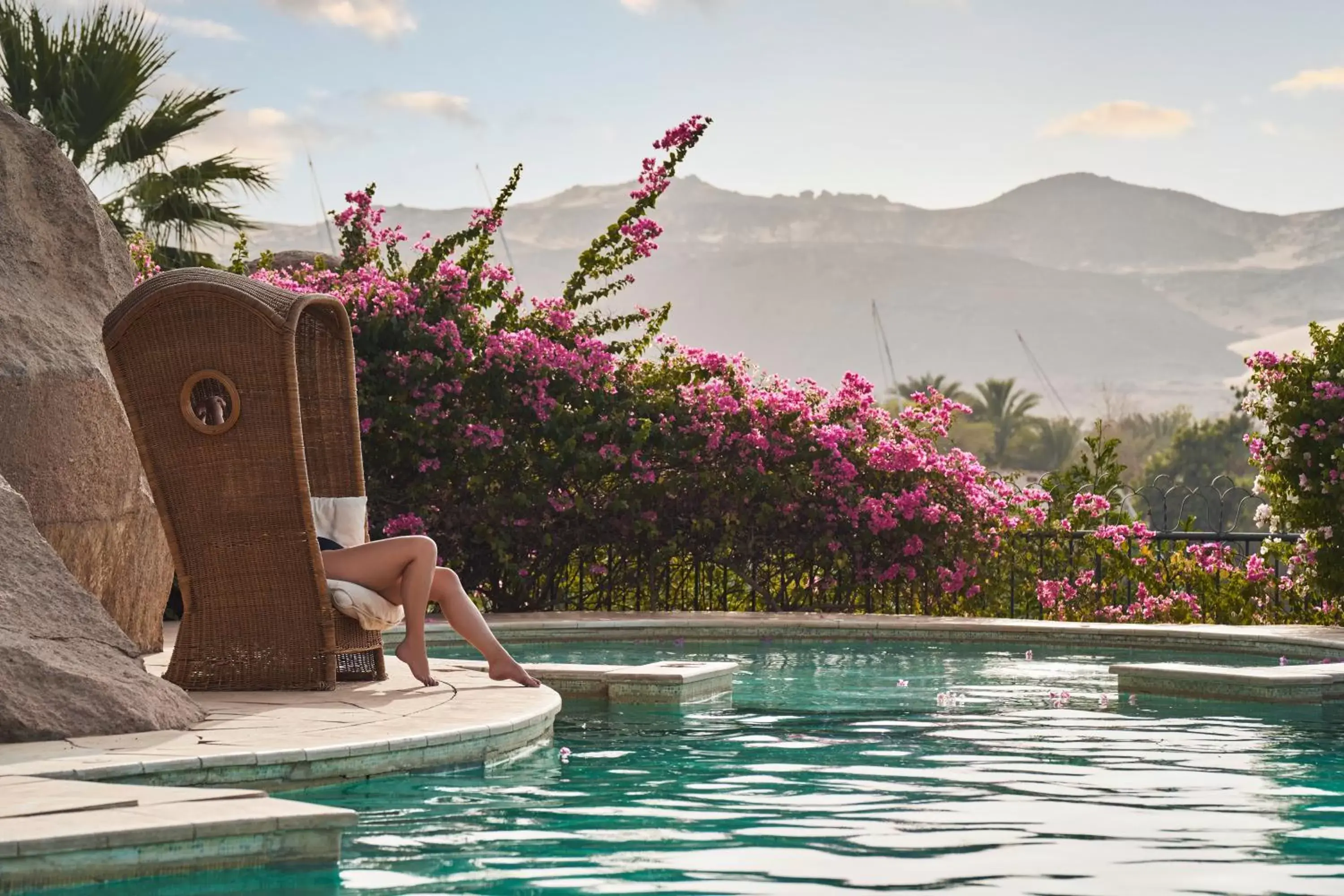 Pool view, Swimming Pool in Sofitel Legend Old Cataract