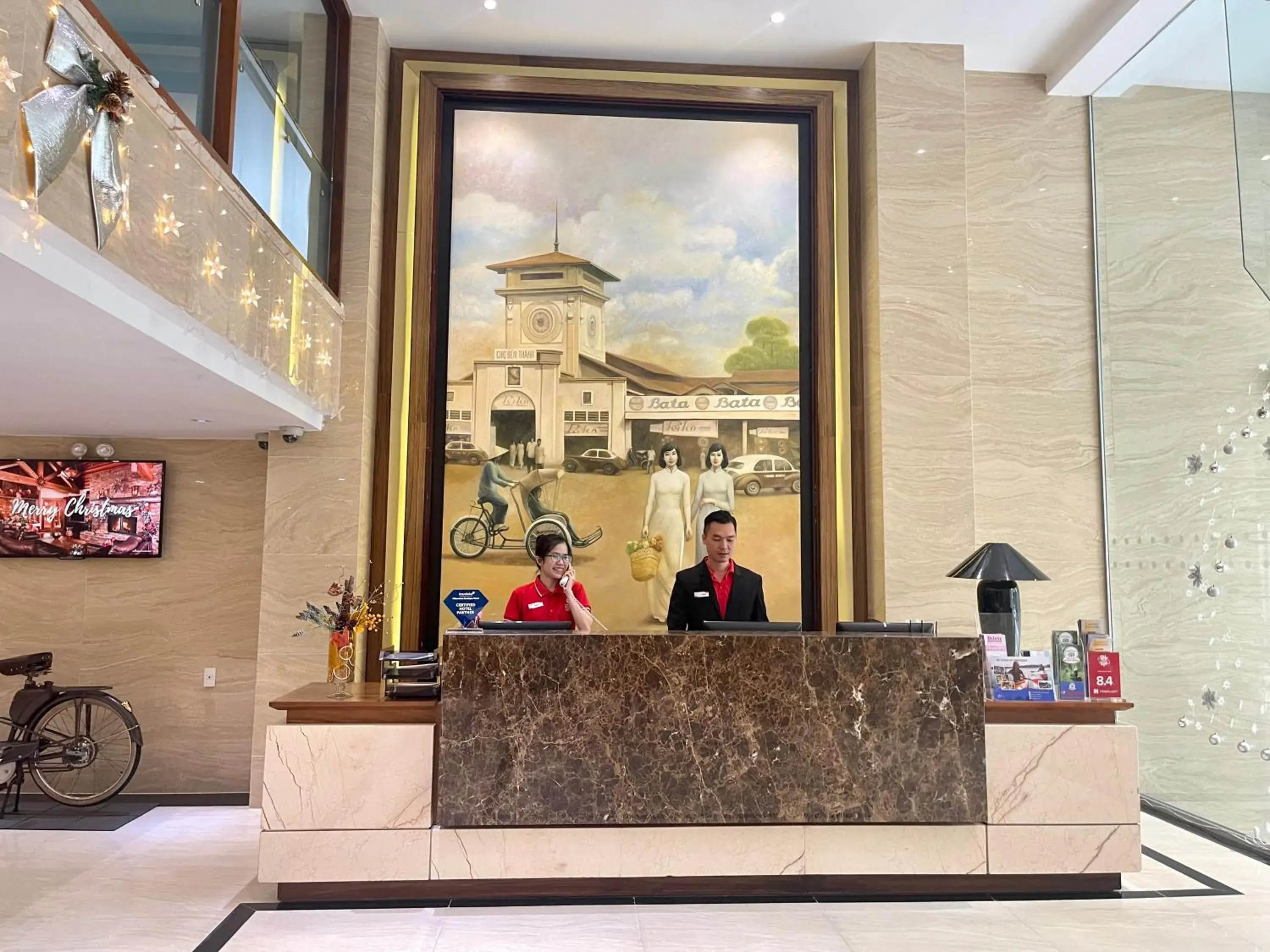 Lobby or reception in RAMADA ENCORE BY WYNDHAM SAIGON D1 - Formerly M Boutique Hotel Saigon