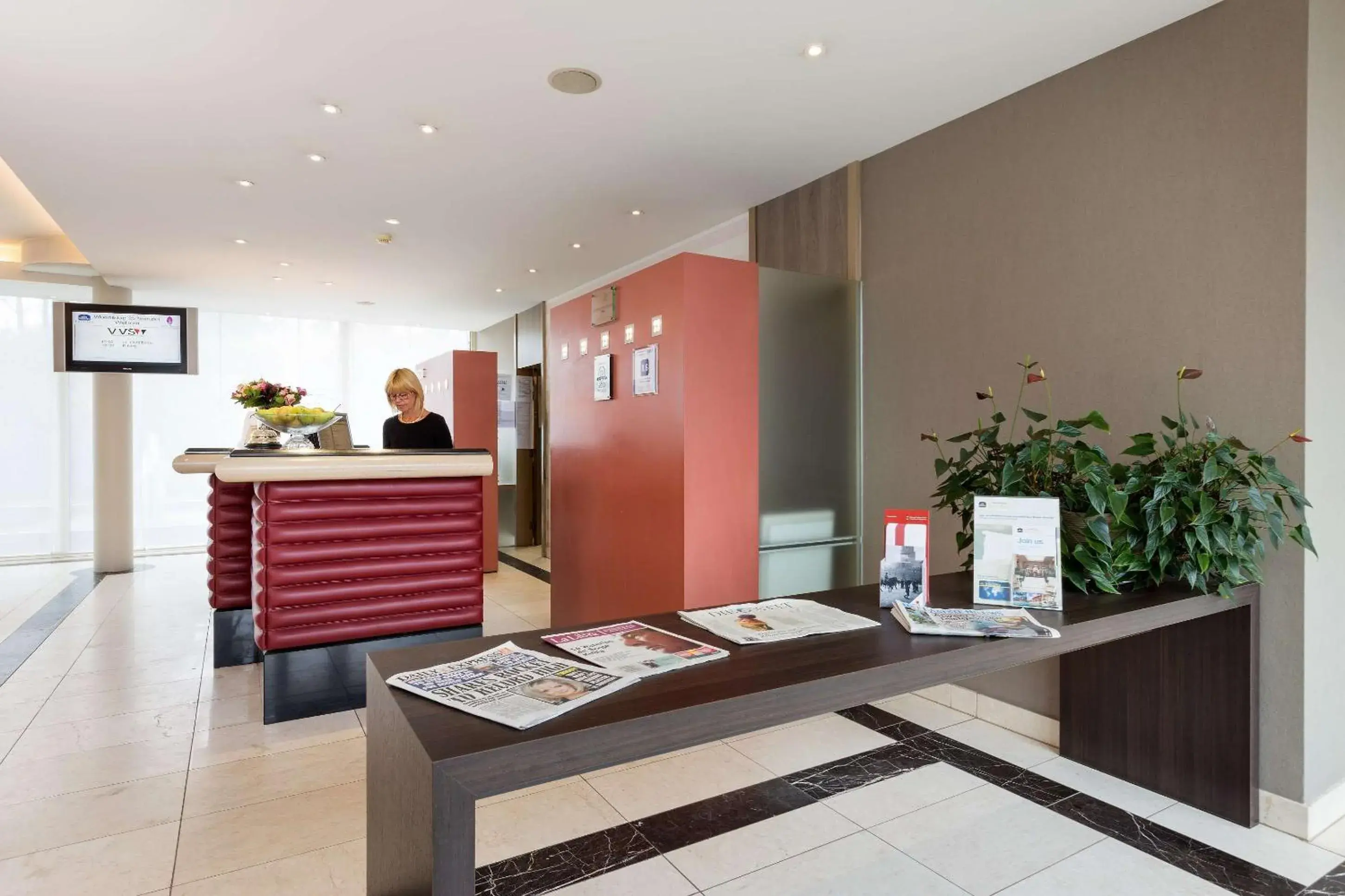 Lobby or reception, Lobby/Reception in Hotel Restaurant Weinebrugge