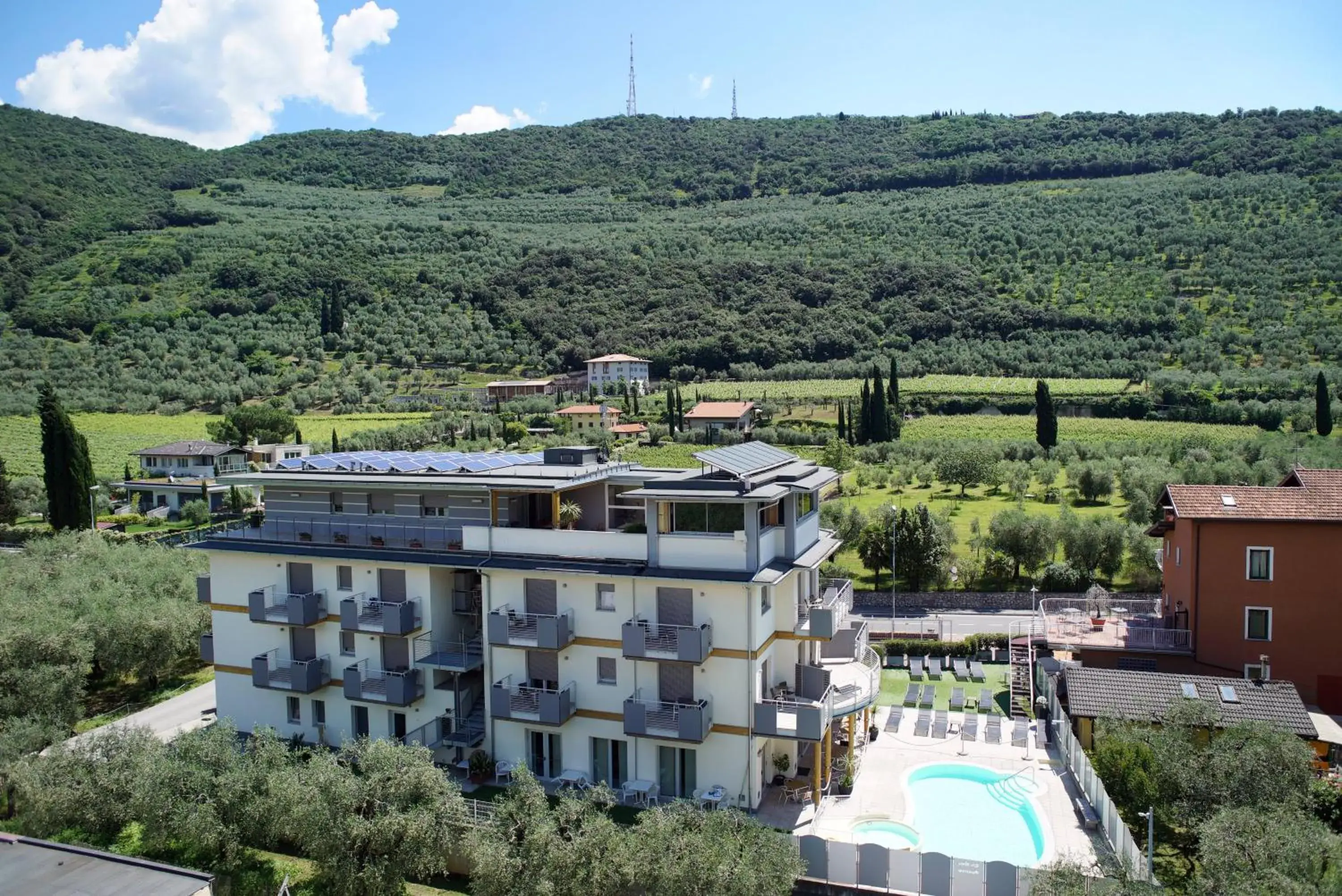 View (from property/room), Pool View in Ecohotel Primavera