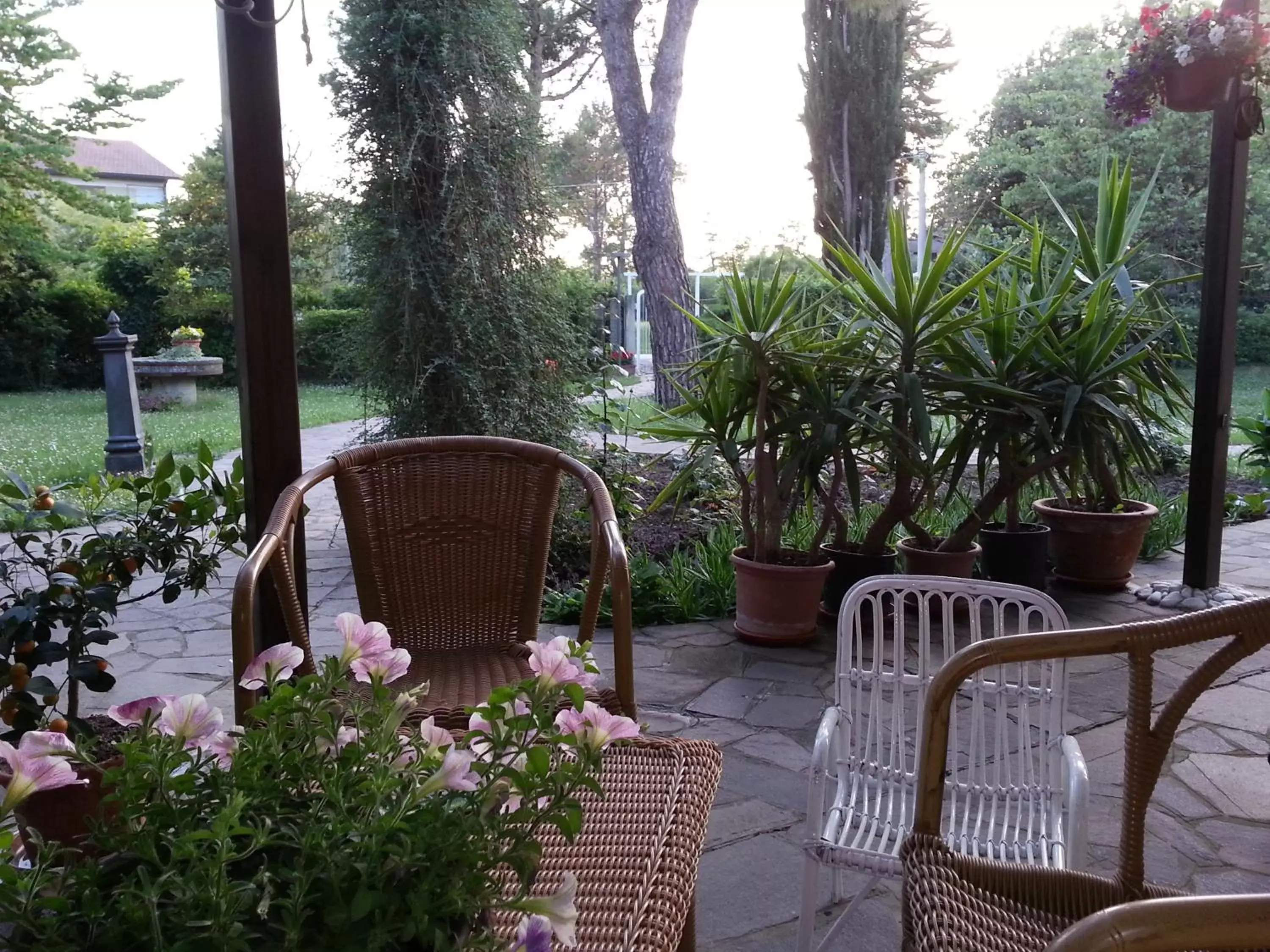 Garden view in Al Villino del Sole