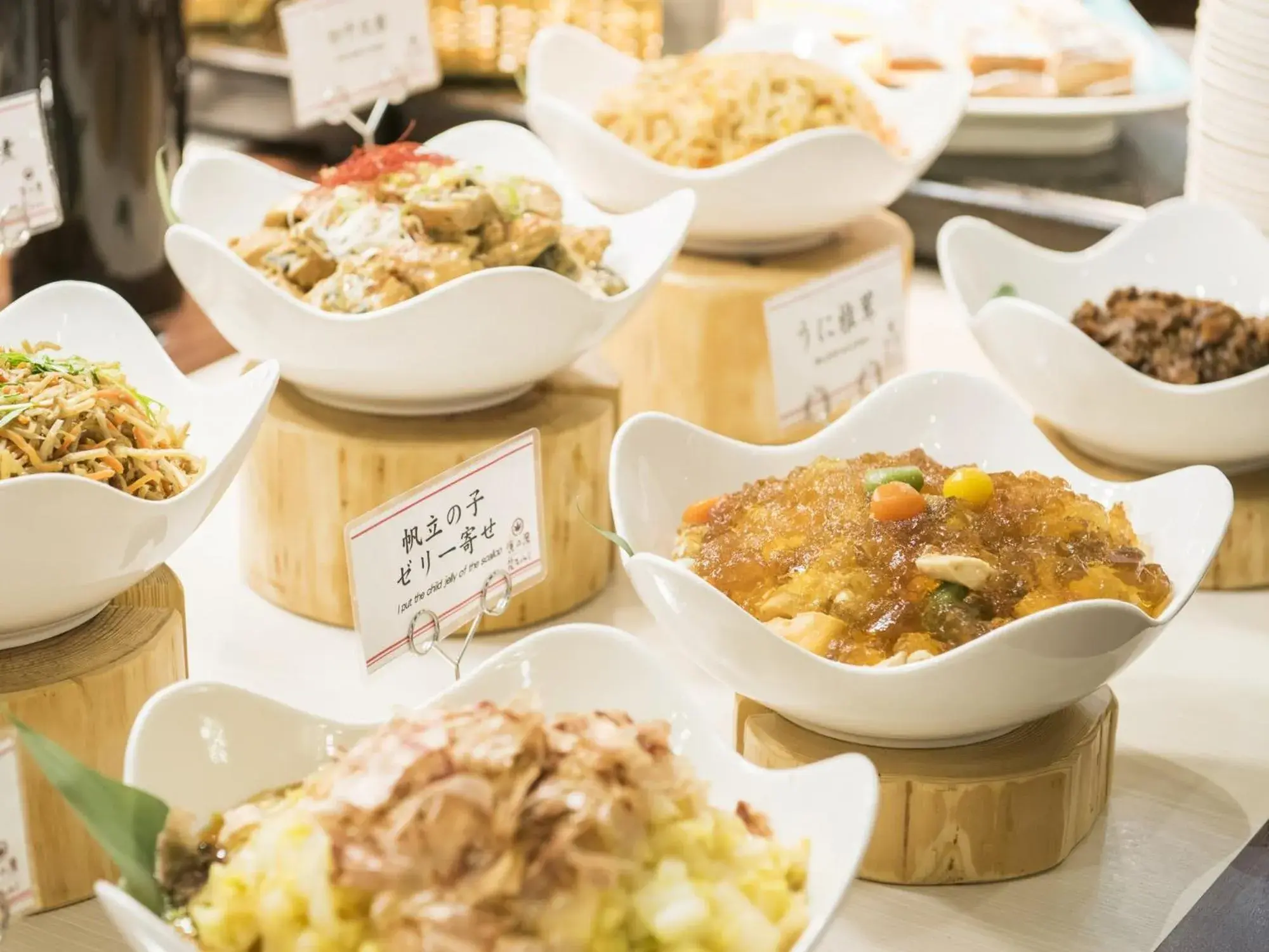 Food close-up in Hotel Shikanoyu