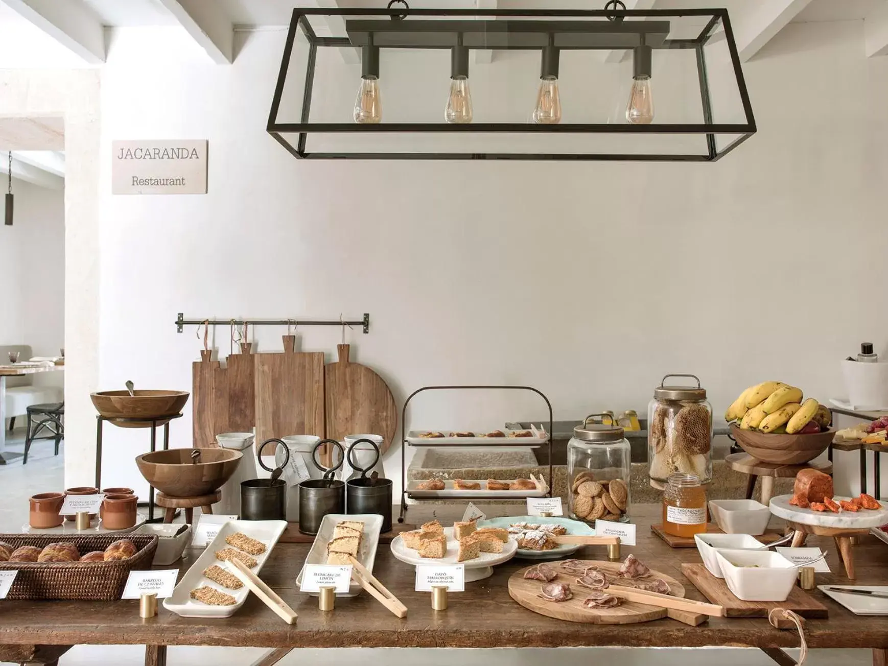 Buffet breakfast in Finca Serena Mallorca, Small Luxury Hotels