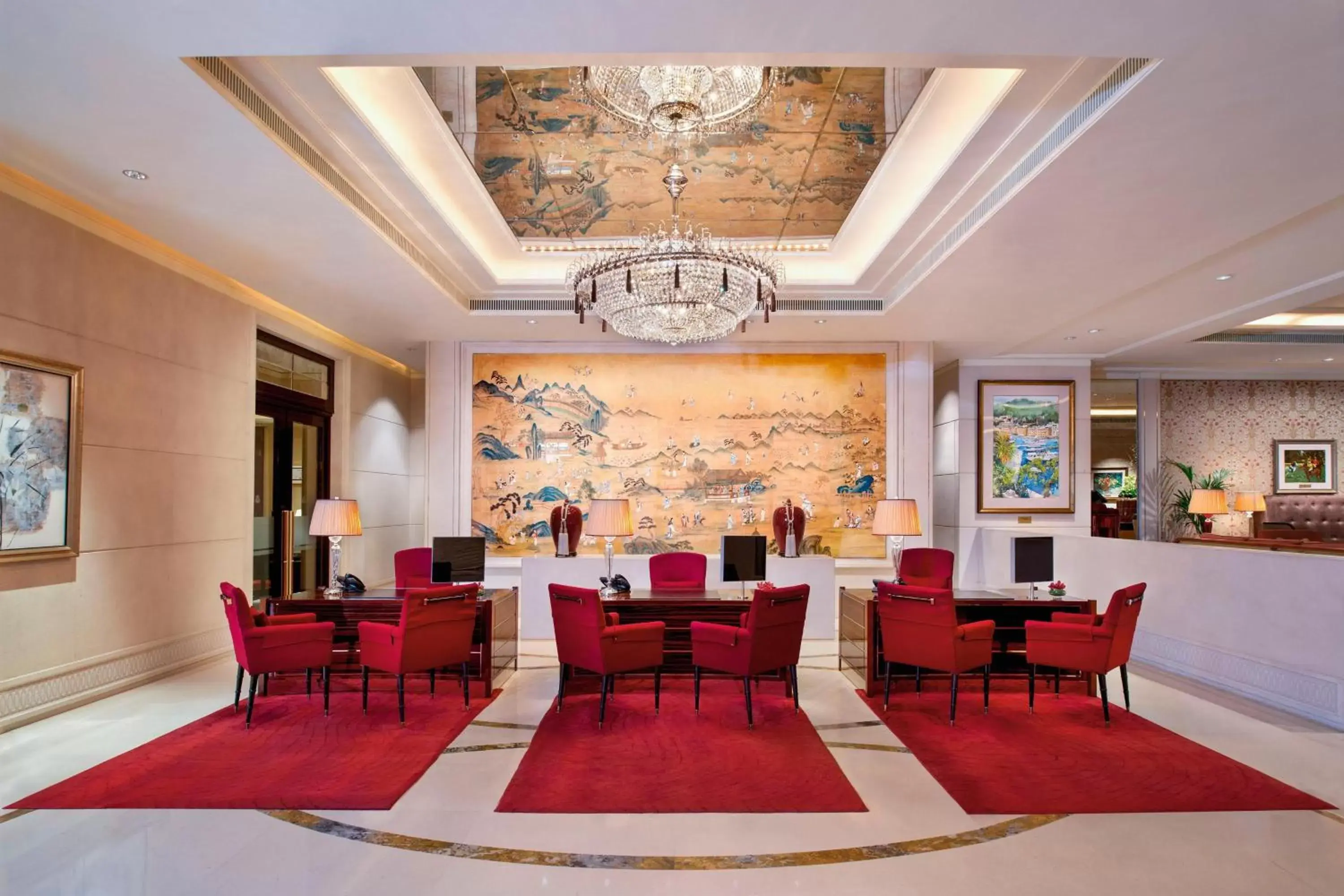 Lobby or reception in The St Regis Singapore