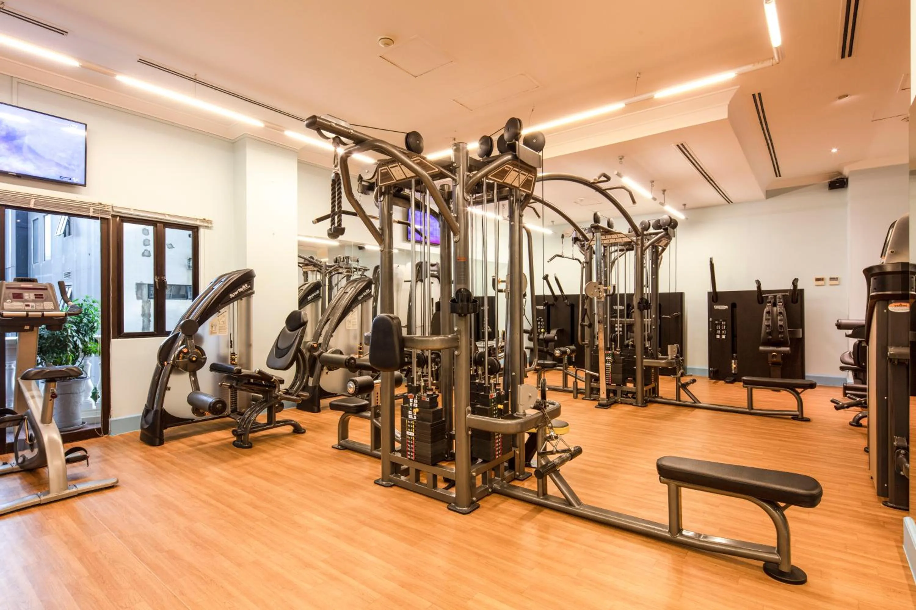 Fitness centre/facilities in Norfolk Mansion - Luxury Serviced Apartment