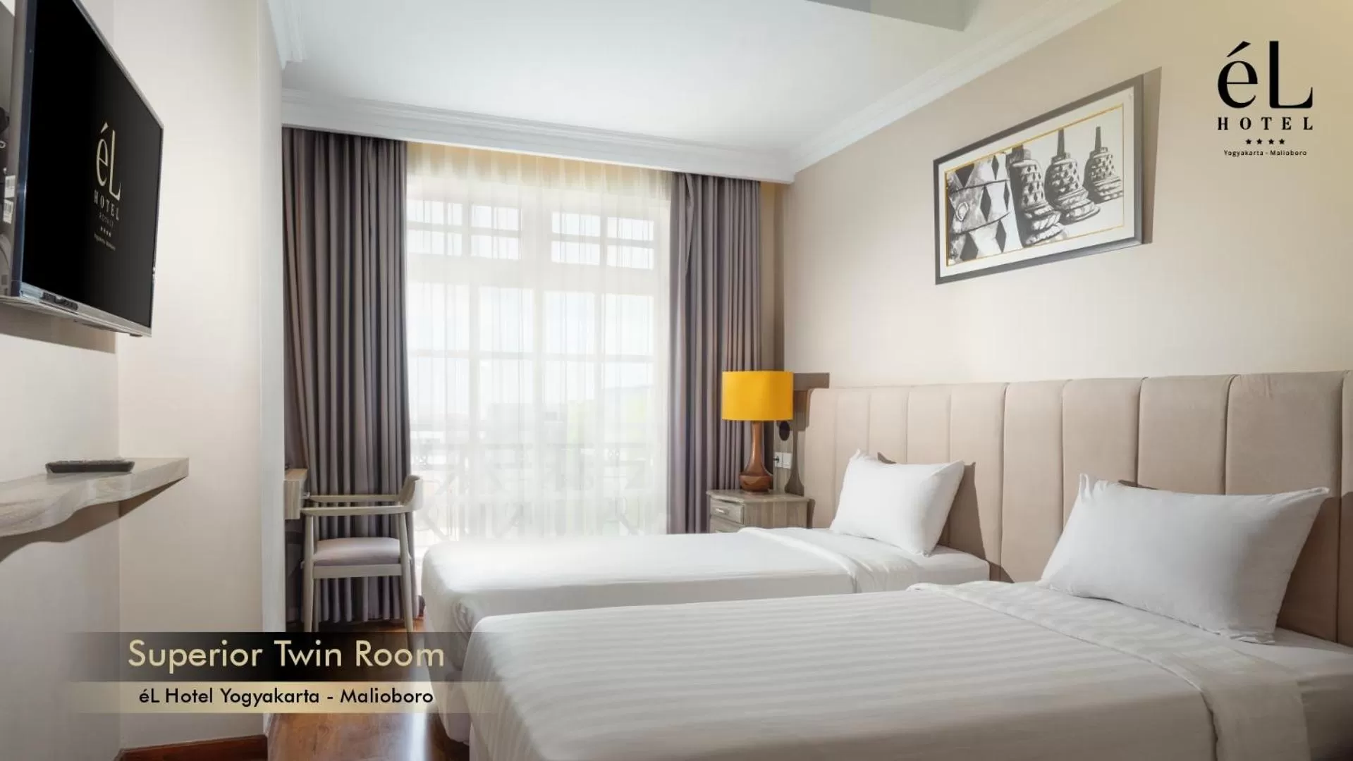 Bedroom, Bed in eL Hotel Yogyakarta Malioboro