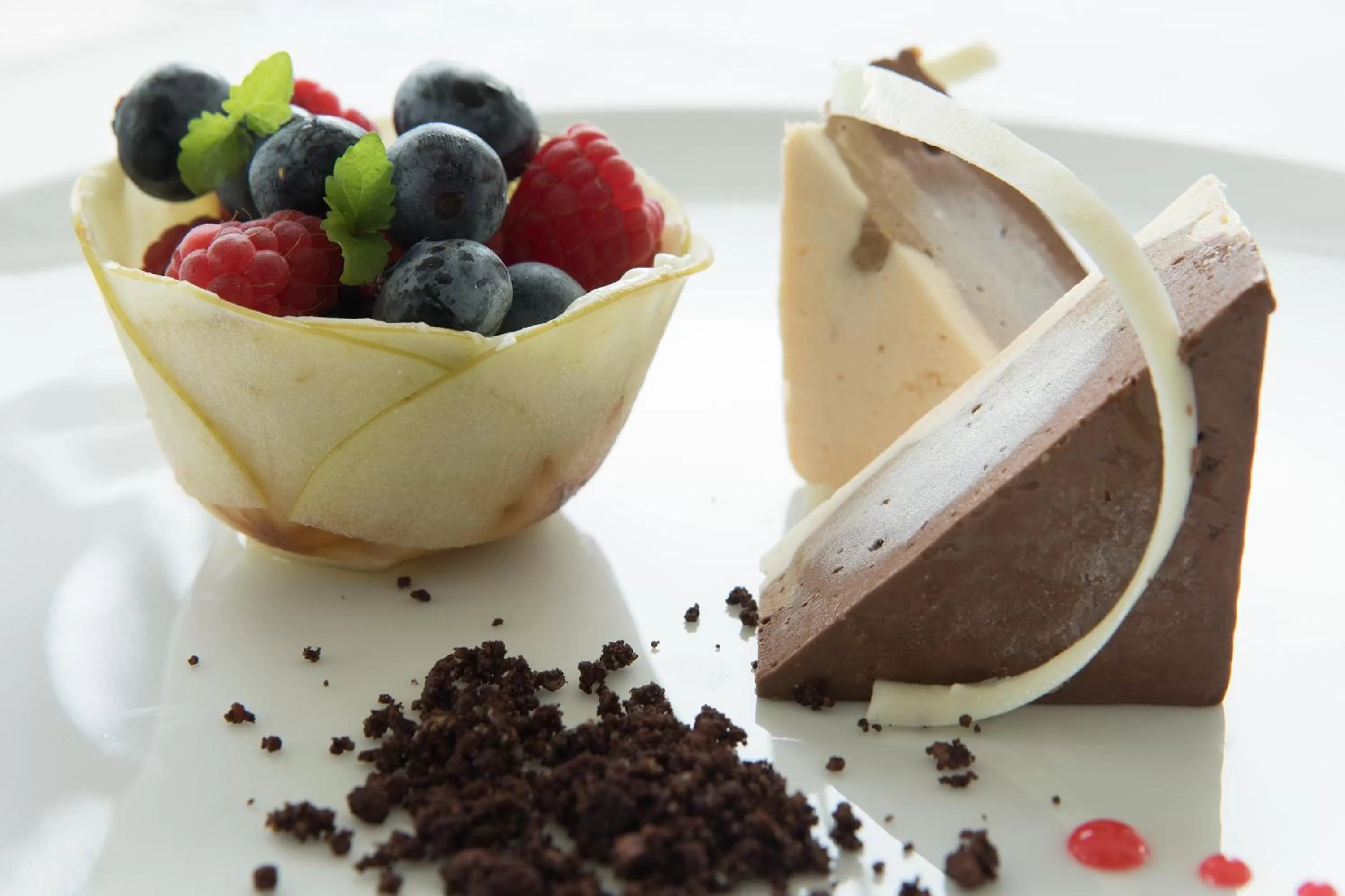 Food close-up in Lloyd's Baia Hotel