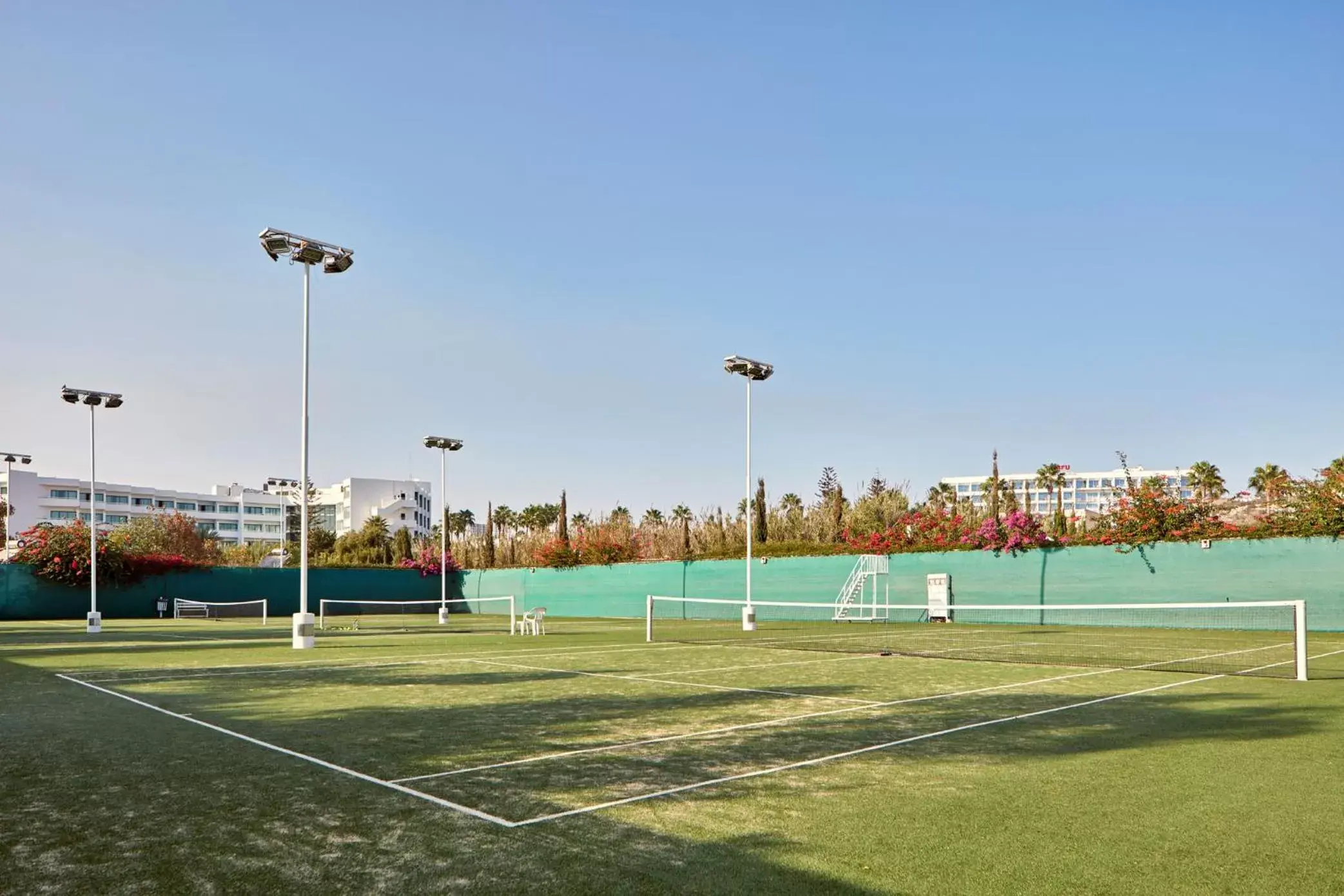Tennis court in Grecian Bay