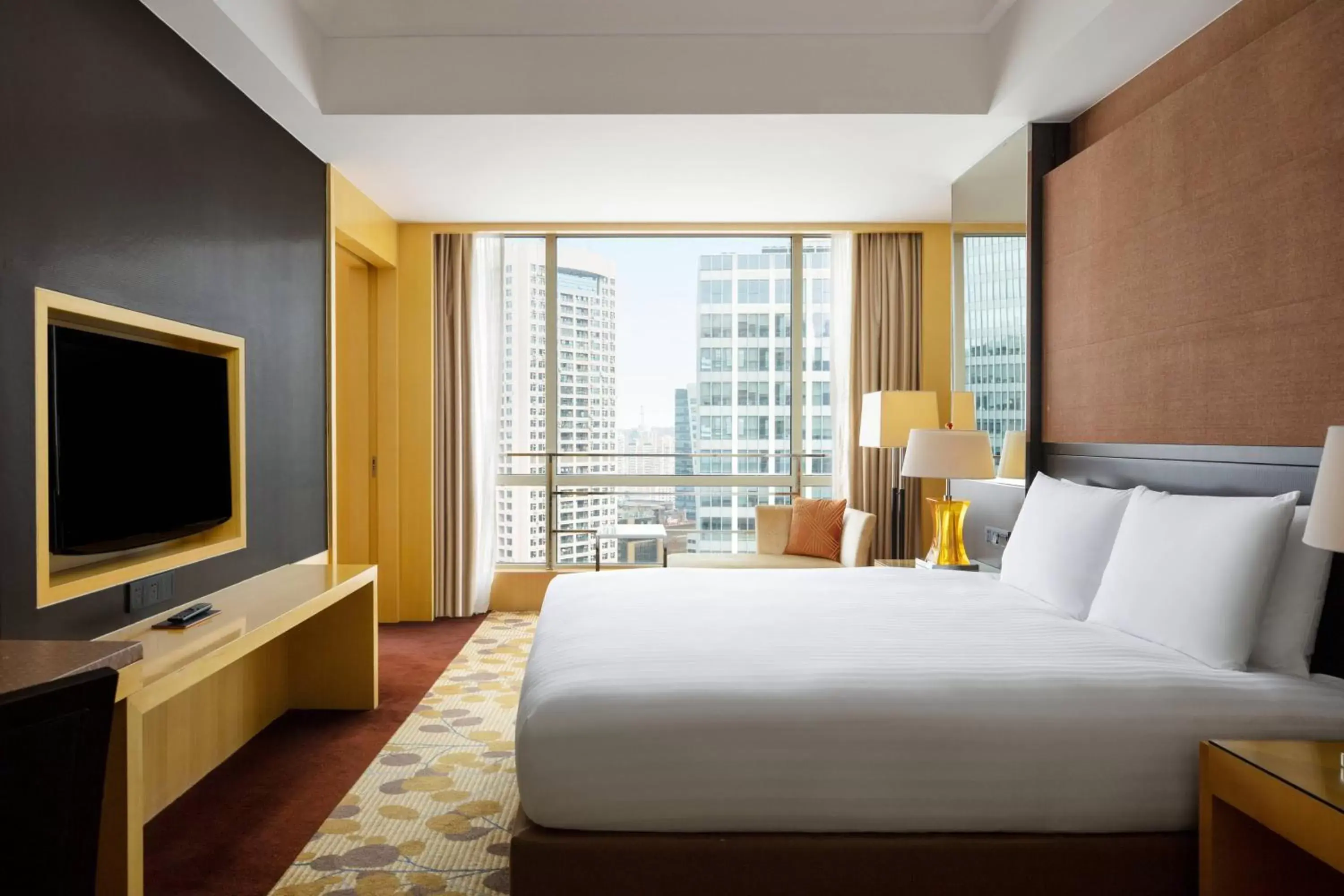 Bedroom, Bed in Courtyard by Marriott Shanghai Central